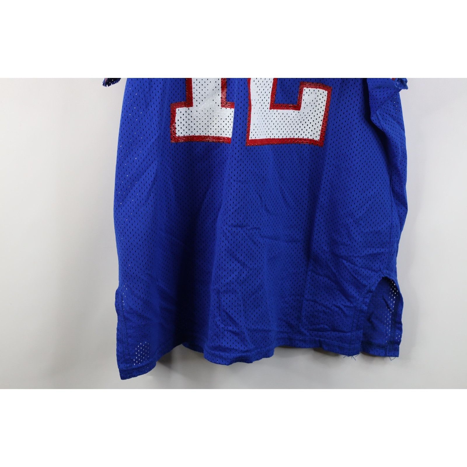 Vintage Vintage Sand Knit Game Issue Jim Kelly Buffalo Bills Jersey Size US XL / EU 56 / 4 - 15 Thumbnail