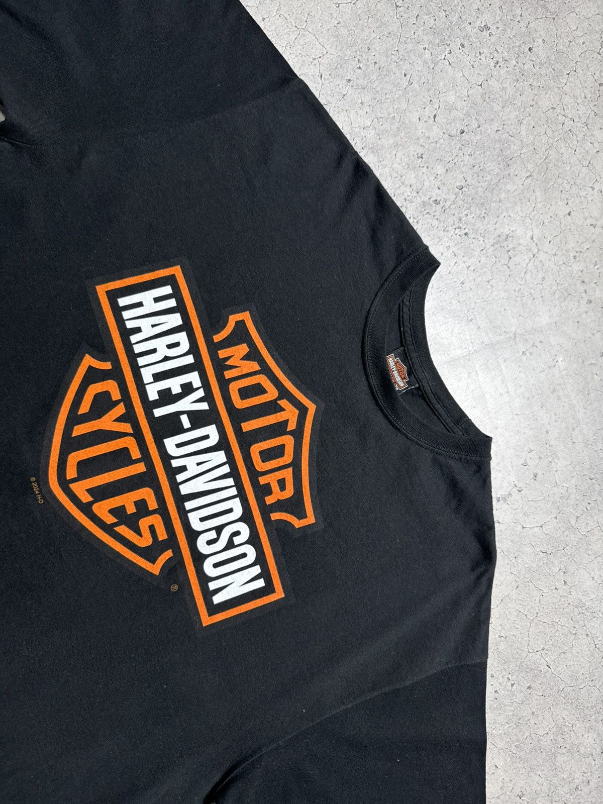 Harley Davidson Harley Davidson Motor Cycles 2024 Big Logo Biker Shirt Size US XL / EU 56 / 4 - 4 Thumbnail