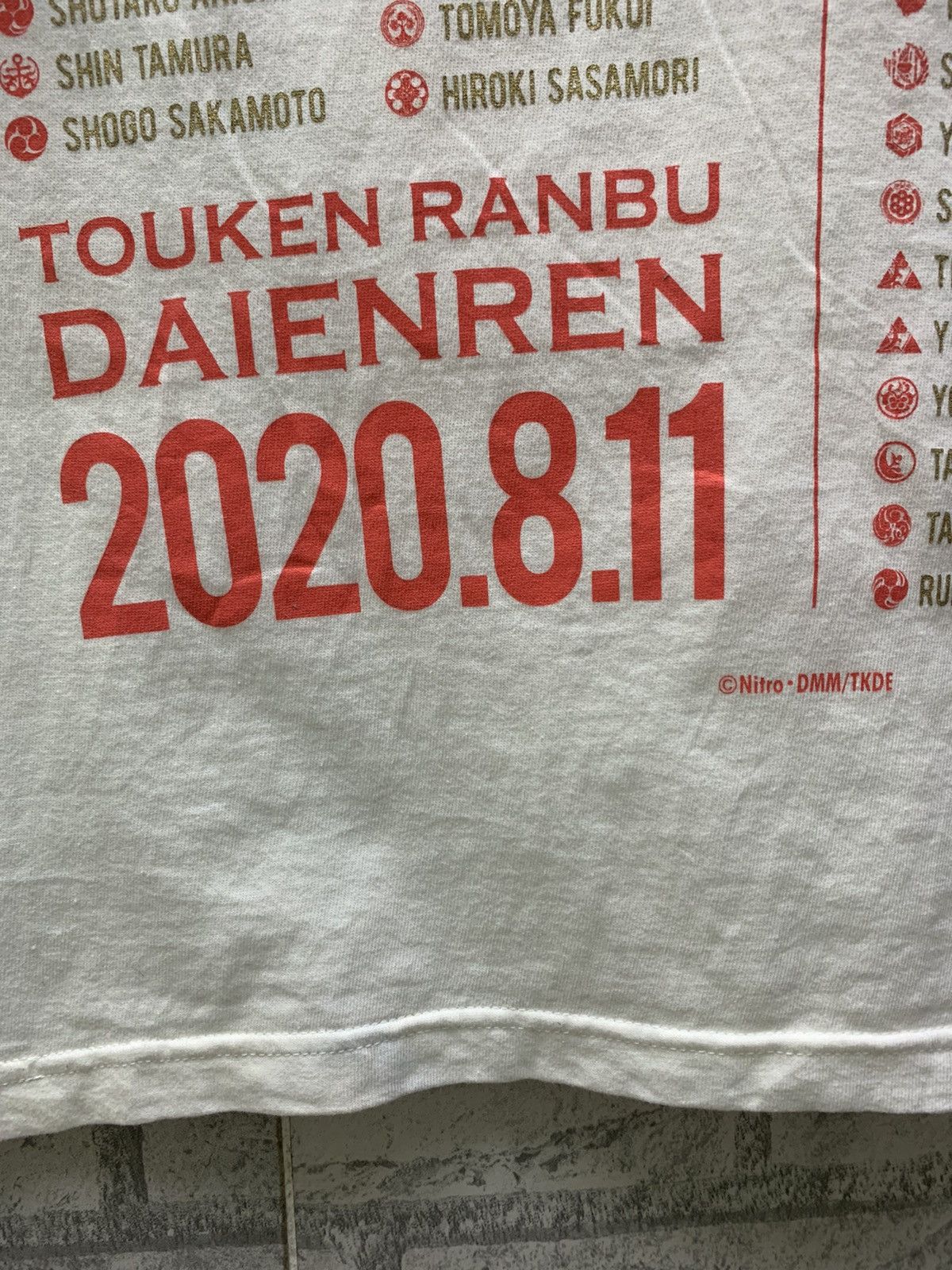 Anime Touken Ranbu Daienren Tour T-shirts Nice Design Size US M / EU 48-50 / 2 - 5 Thumbnail