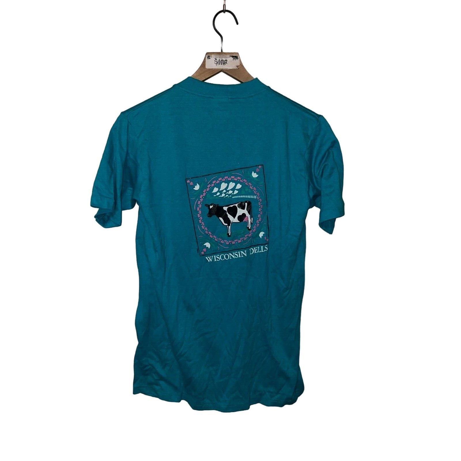 Jerzees Vintage Utah Test Print Shirt Wisconsin Bird Tee VTG 90s M M Size US M / EU 48-50 / 2 - 10 Thumbnail
