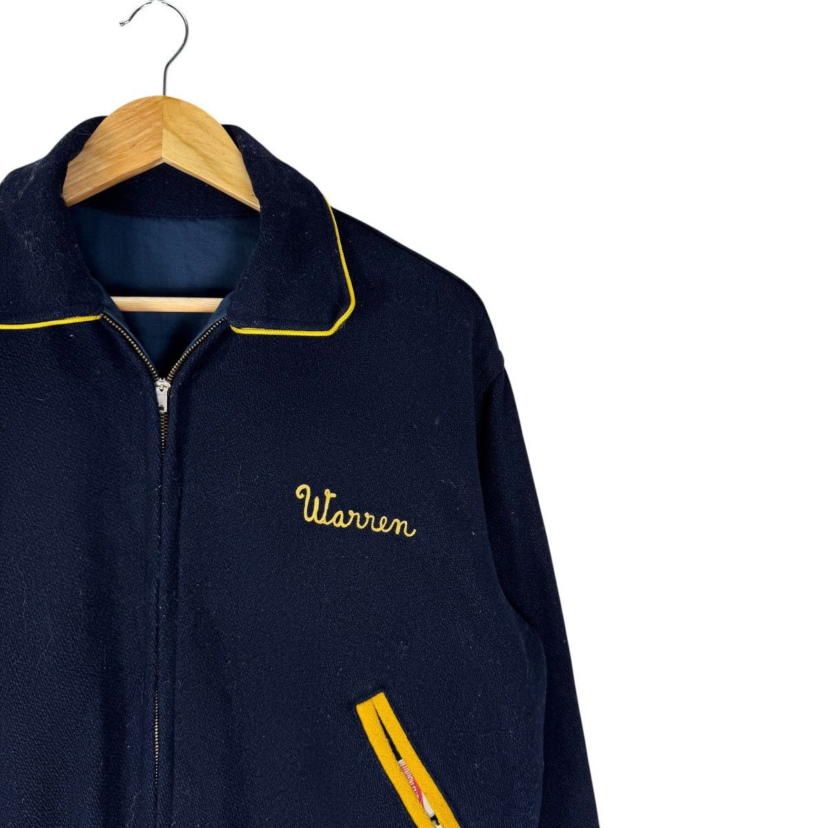 Vintage ☀️VINTAGE 70s UNION EMBLEM ELCO 78 LETTERMAN VARSITY JACKET Size US L / EU 52-54 / 3 - 4 Thumbnail