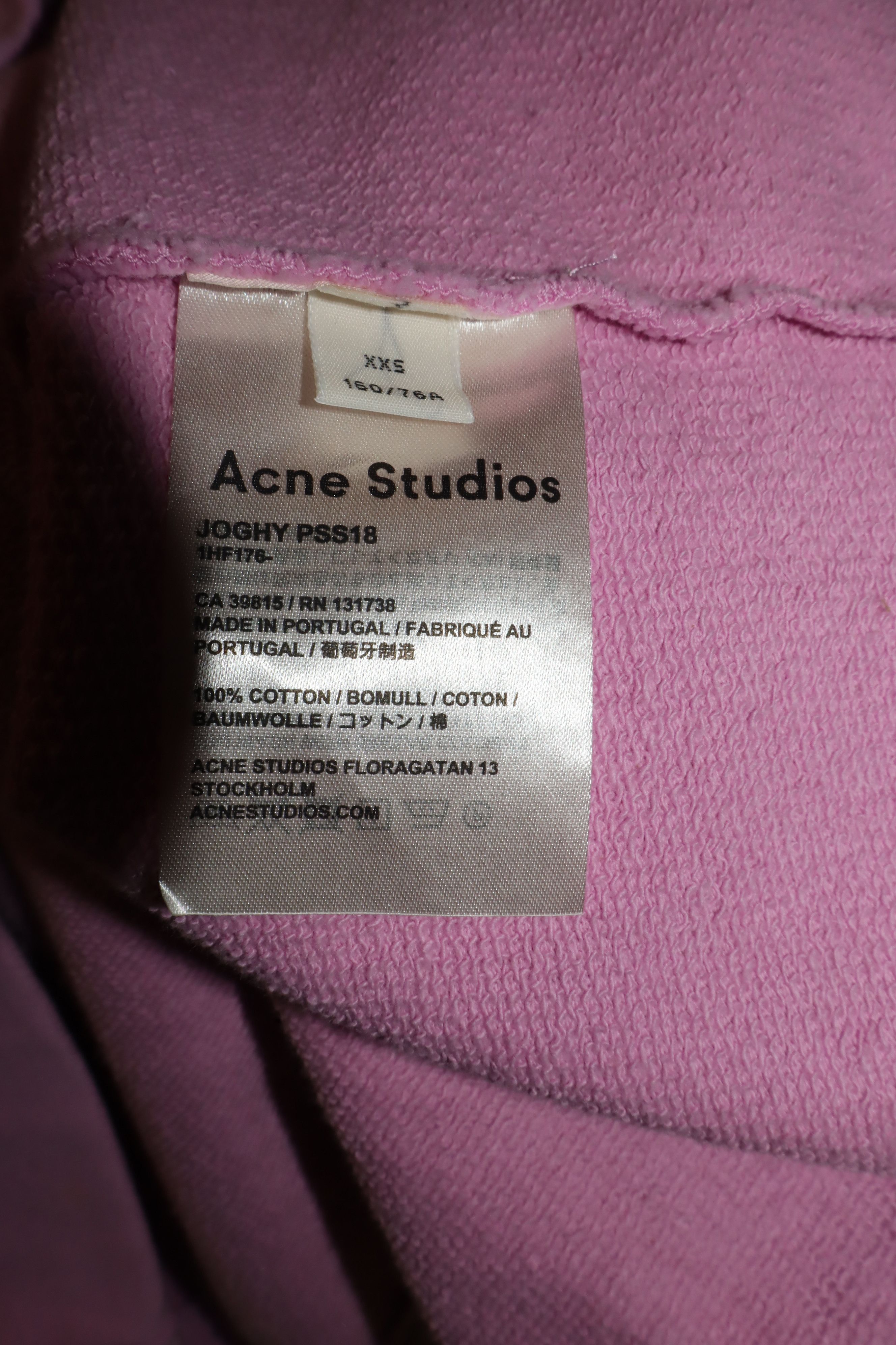 Acne Studios Oversized Joghy hoodie Size XXS / US 00 / IT 34 - 13 Thumbnail