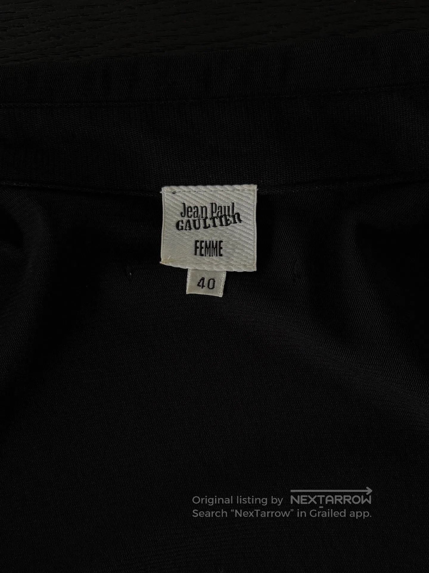 Jean Paul Gaultier Jean Paul Gaultier Tulle Ballet Blouse. Size S / US 4 / IT 40 - 6 Thumbnail
