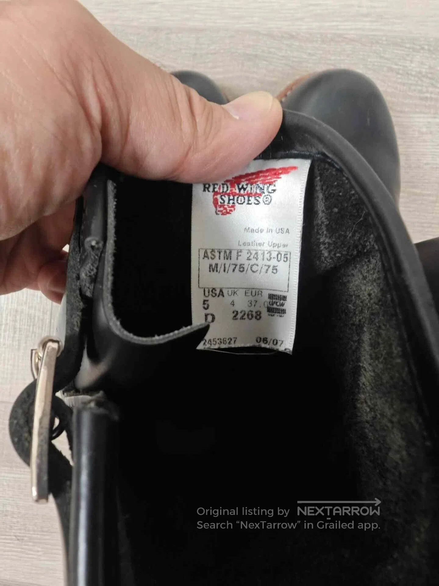 Red Wing Red Wing Vintage 2268 Engineer Boots. Size US 6 / IT 36 - 6 Thumbnail