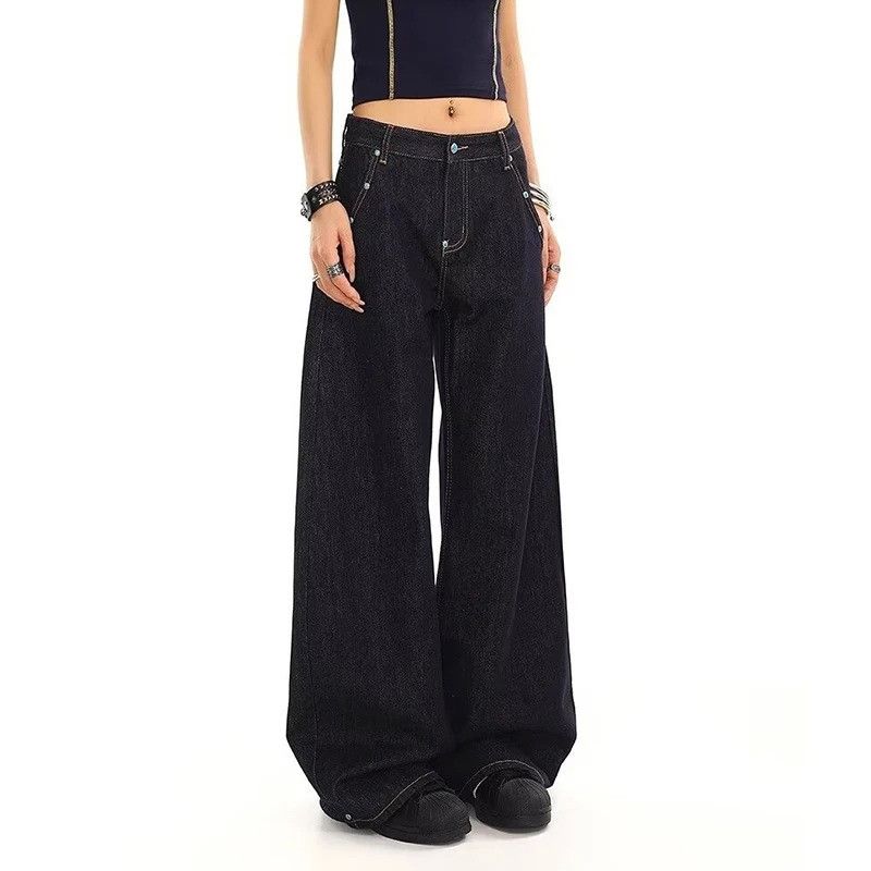 Japanese Brand Wide Leg Loose Denim Size 30" / US 8 / IT 44 - 2 Thumbnail