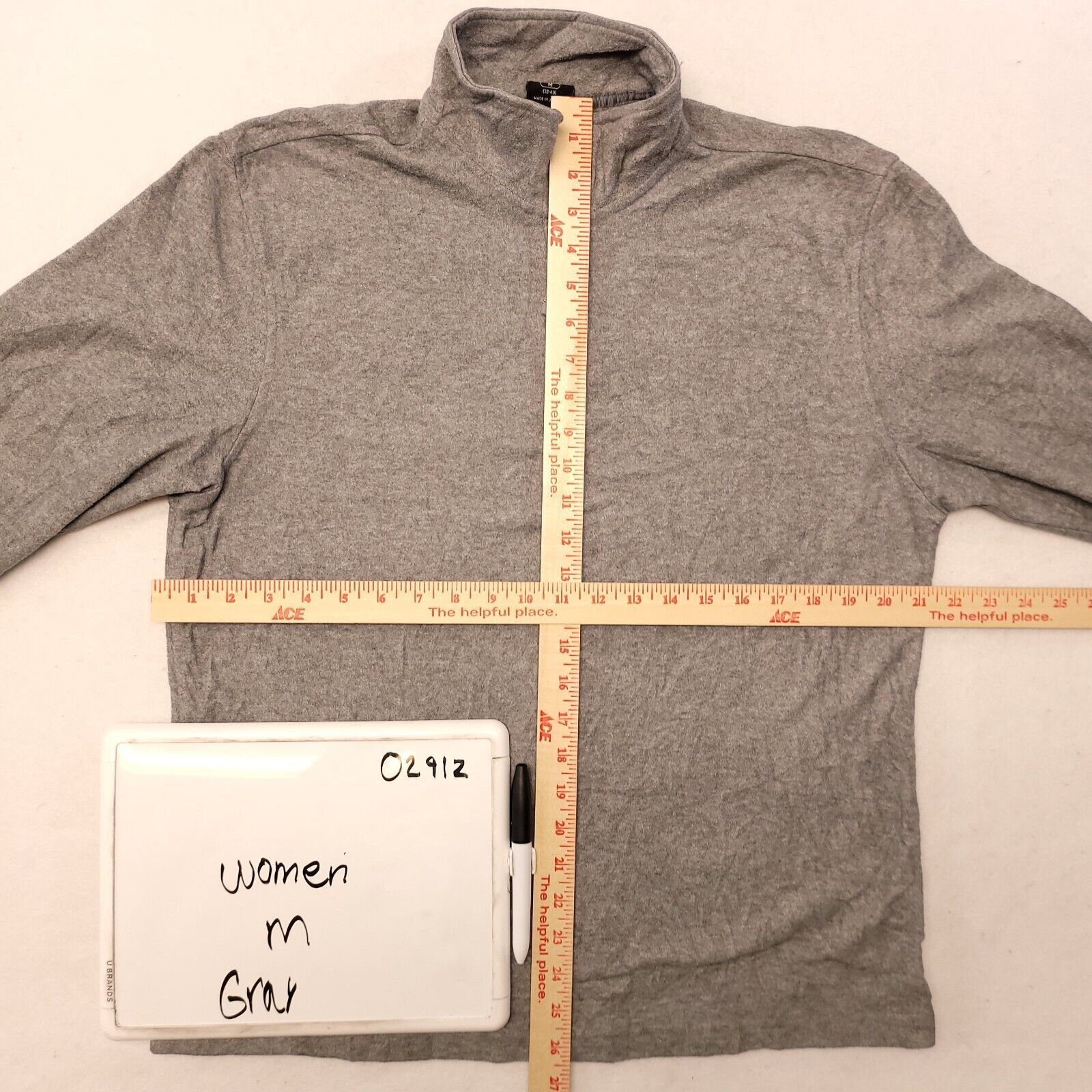 Starter Starter Casual Pullover Long Coat Womens Size Medium M Gray Size M / US 6-8 / IT 42-44 - 6 Thumbnail