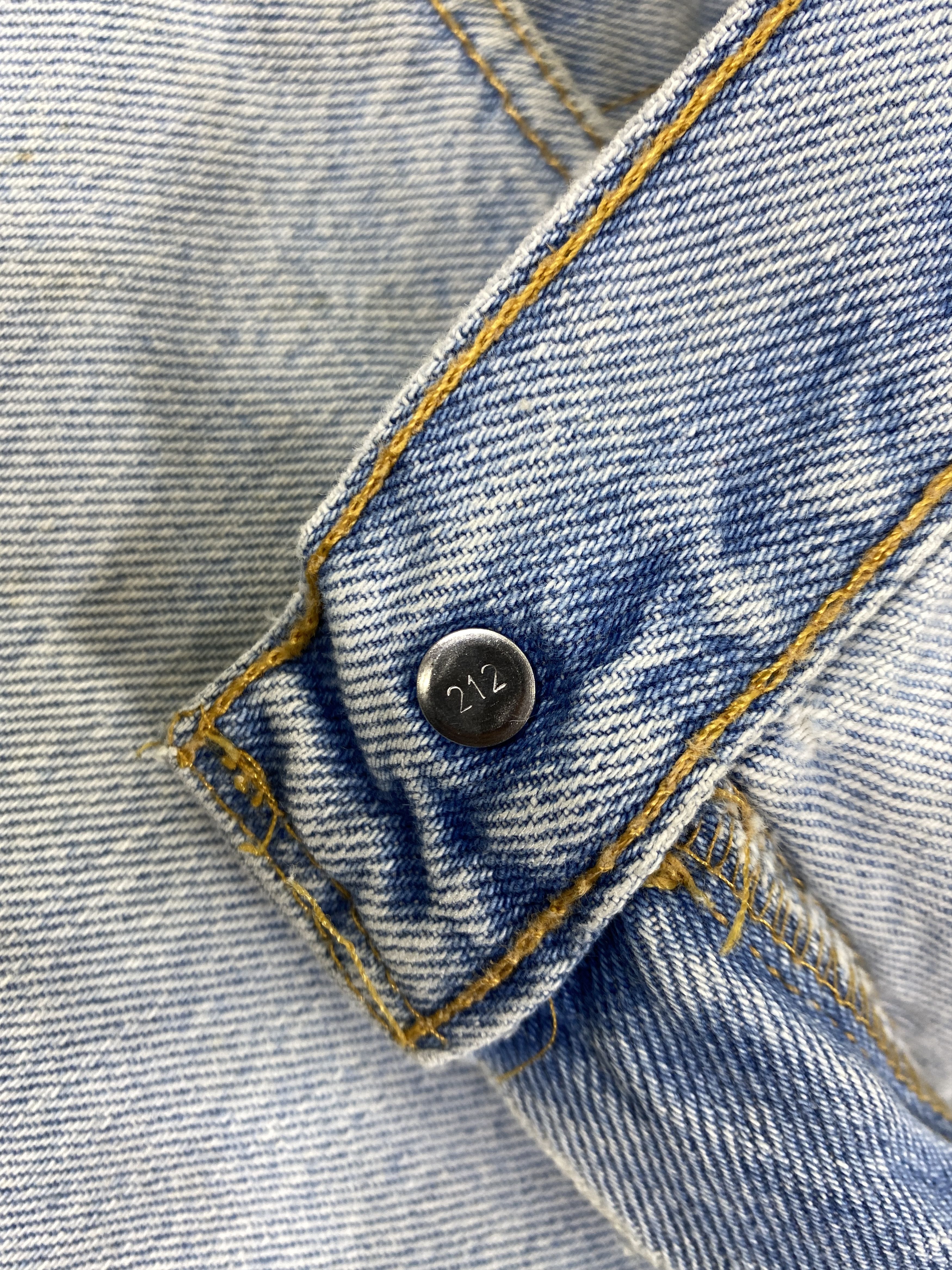 Levi's Light Blue Wash Vintage Levi's 560 35x37 Denim -JN1948 Size US 35 - 7 Thumbnail