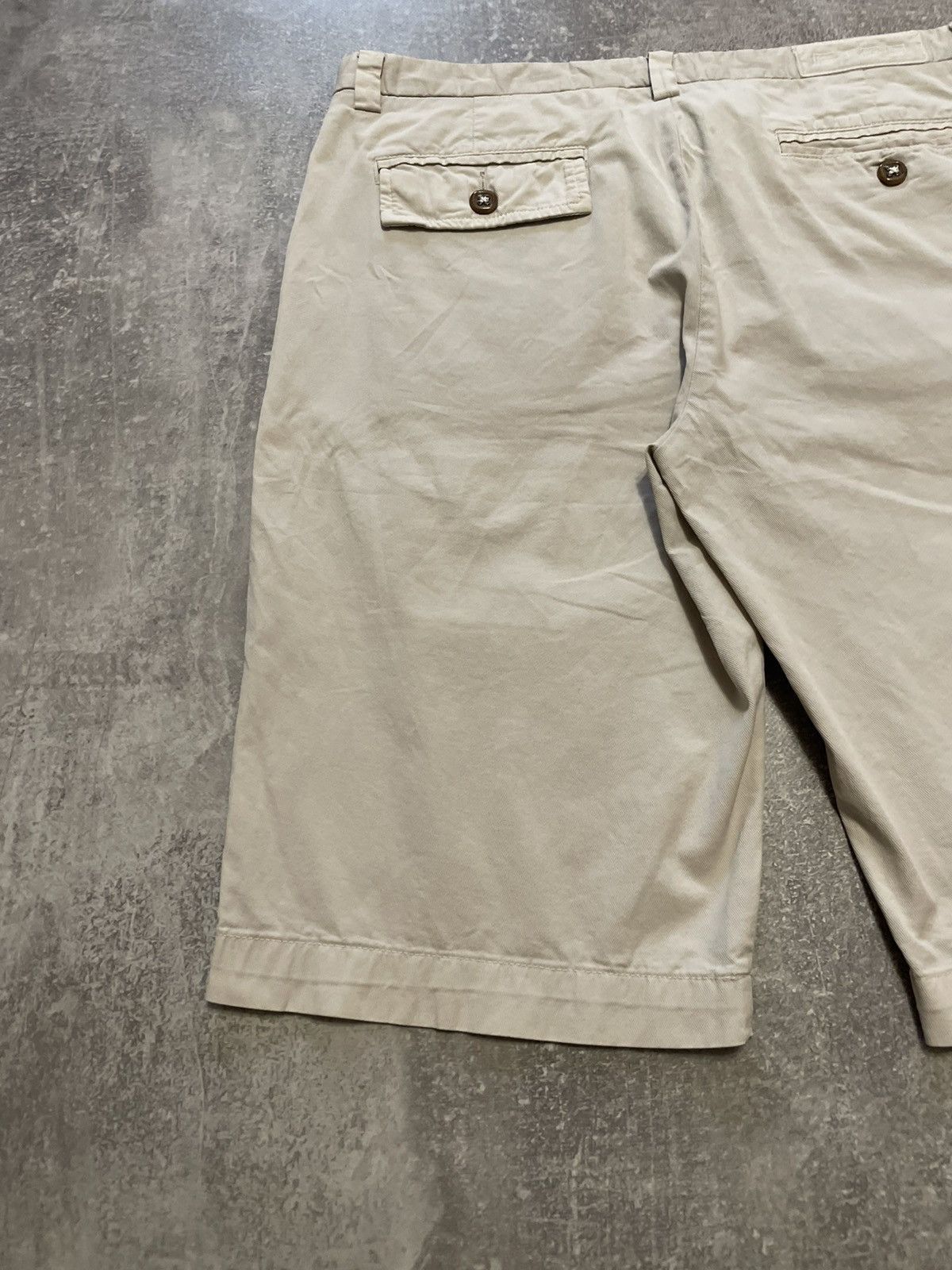 Etro × Vintage Vintage Etro Baige Cotton Shorts Size US 32 / EU 48 - 14 Thumbnail