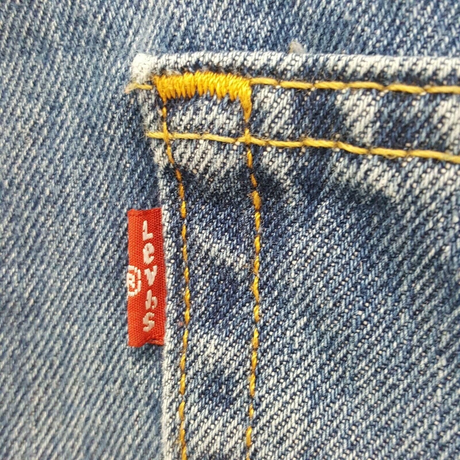 Levi's Levi 52x30 Blue Jeans Pants Denim Jean Zipper Fly Relaxed Fi Size US 44 / EU 60 - 4 Thumbnail