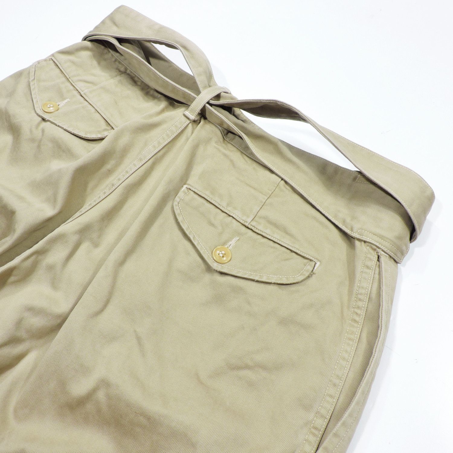 Comoli COMOLI BELTED CHINO LONG PANTS Size US 31 - 12 Thumbnail