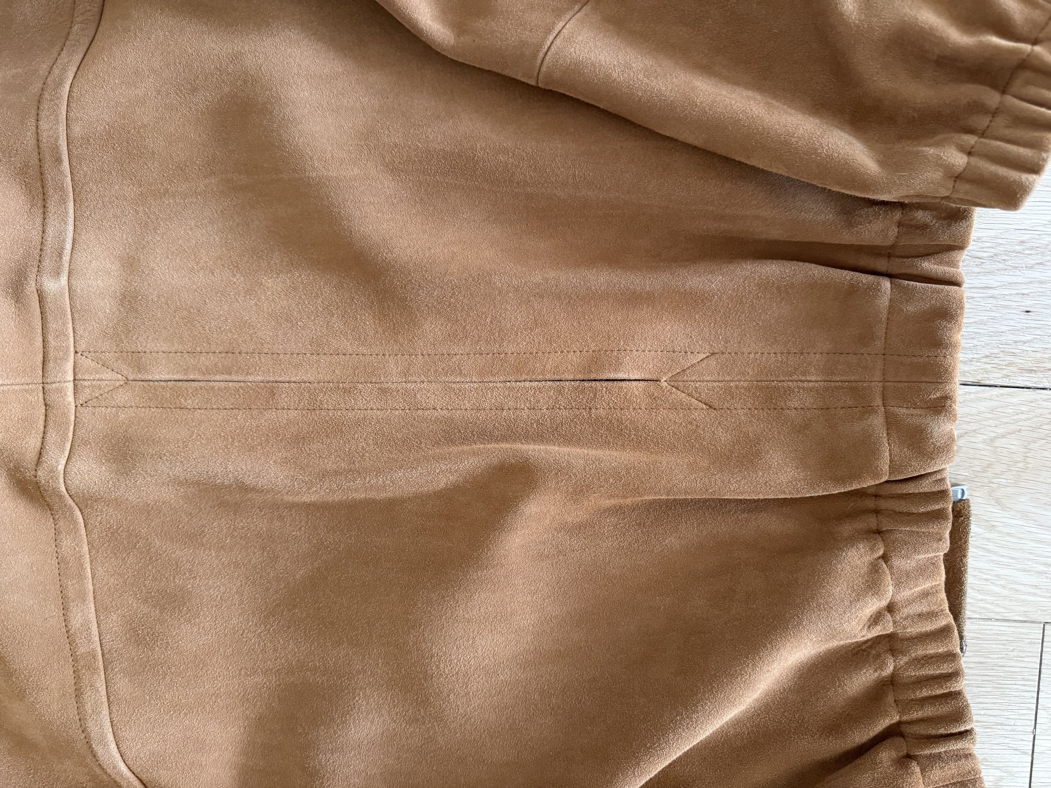 Auralee Auralee Lamb Suede Zip Blouson - Camel Size US XL / EU 56 / 4 - 12 Thumbnail