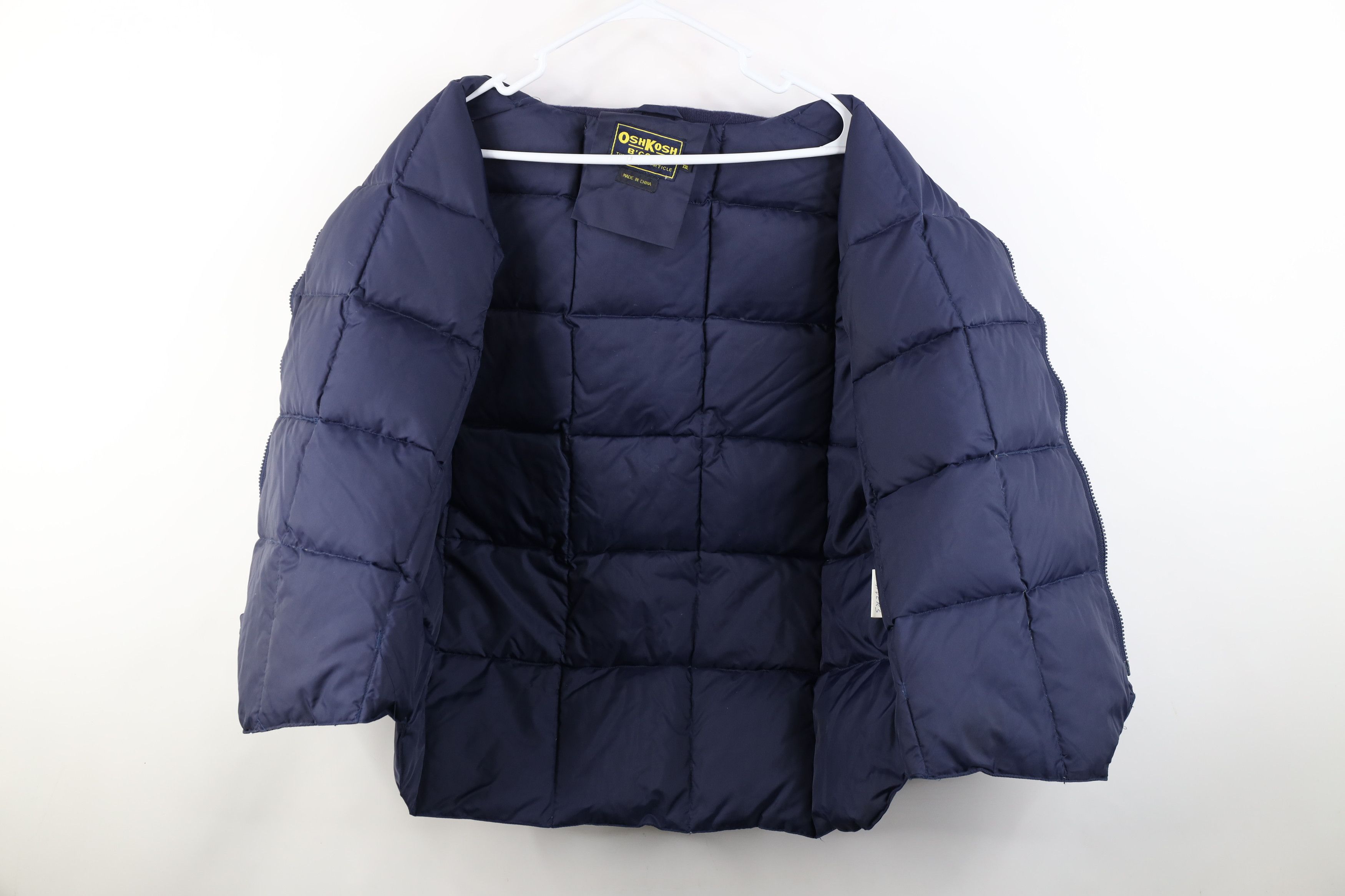 Vintage Vintage 90s OshKosh B'Gosh Insulated Puffer Vest Jacket Blue Size US XXL / EU 58 / 5 - 10 Thumbnail