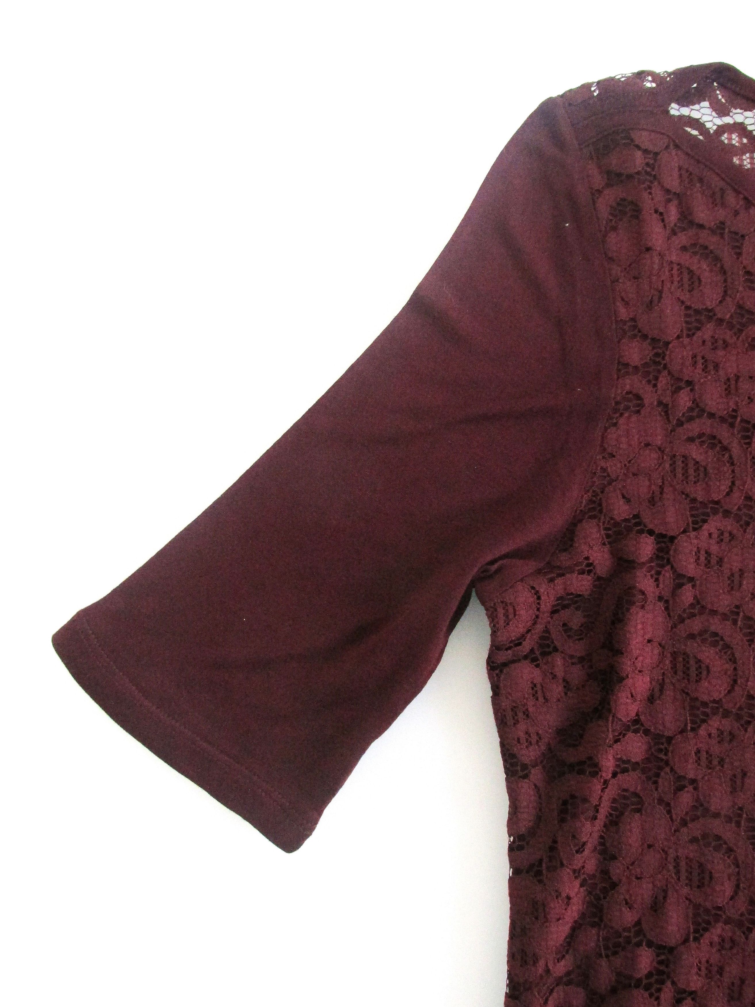 Other New York & Co. (NWT) Women's S/Sleeve Knit Top Size Med Size M / US 6-8 / IT 42-44 - 3 Thumbnail