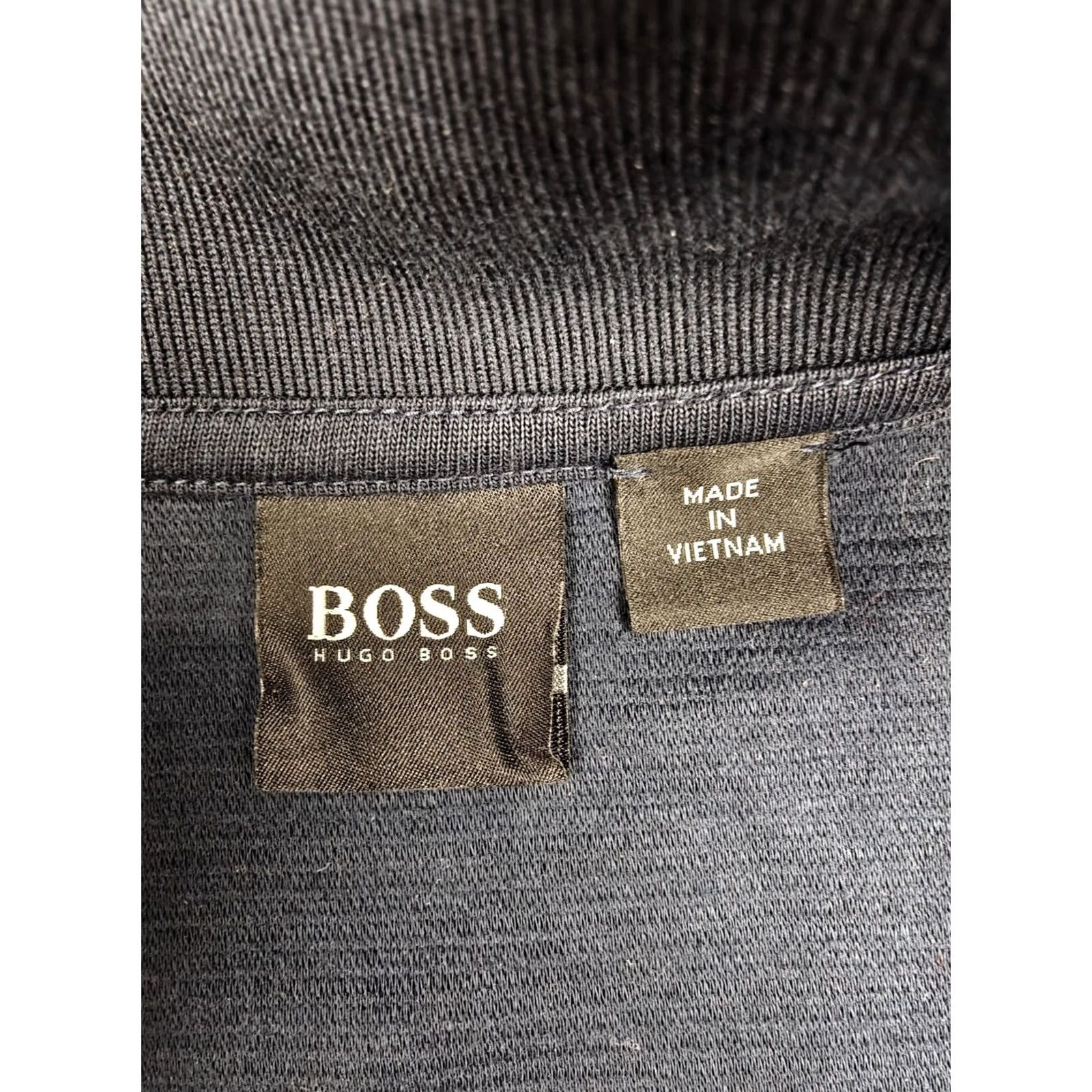 Hugo Boss HUGO BOSS Sweater Mens M Blue 1/4 Zip Mock Neck Knit Pullover Casual Size US M / EU 48-50 / 2 - 3 Thumbnail