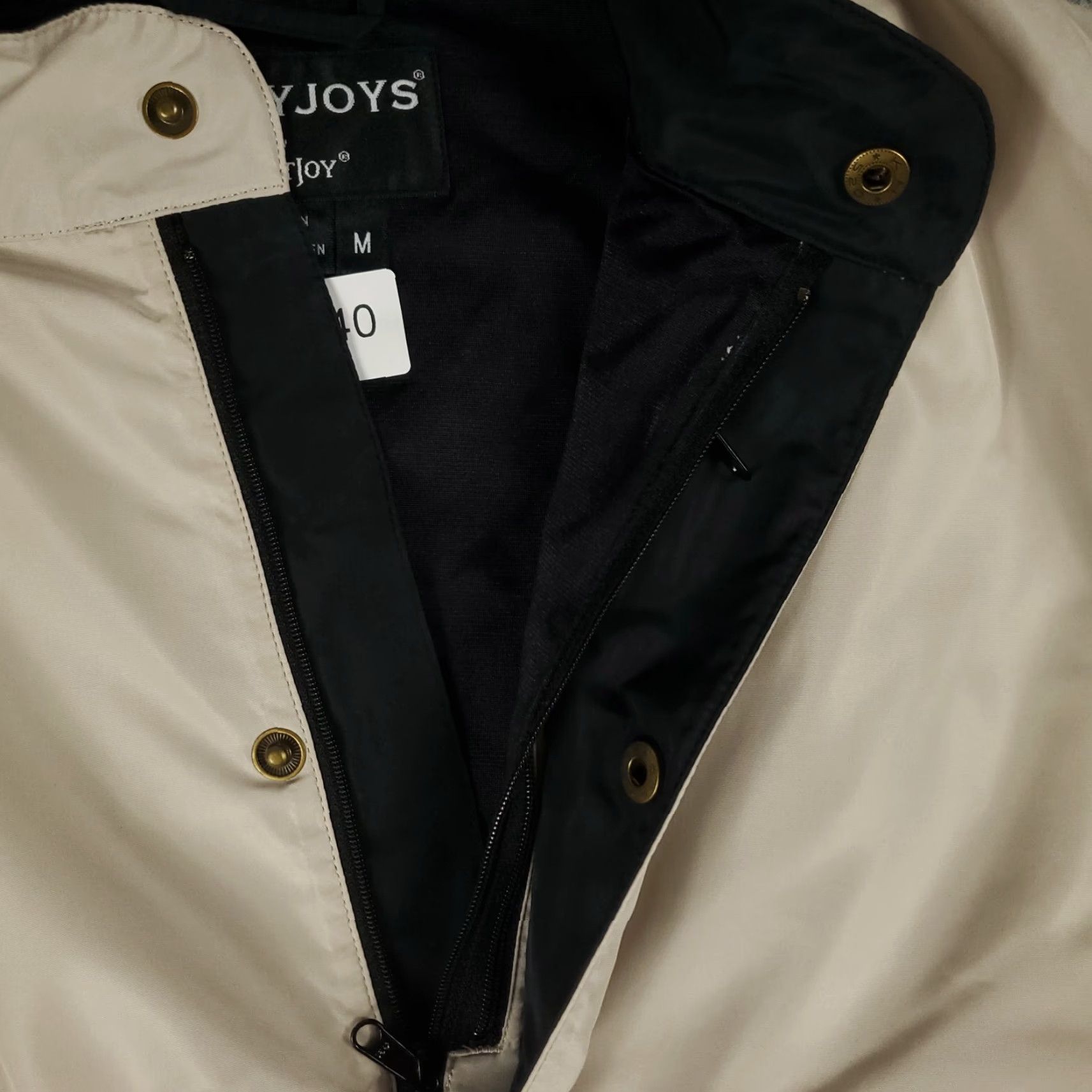 Footjoy FootJoy Jacket Mens Size Medium Biege 1/4 Pullover Windbreaker Short Sleeve Size US M / EU 48-50 / 2 - 5 Thumbnail