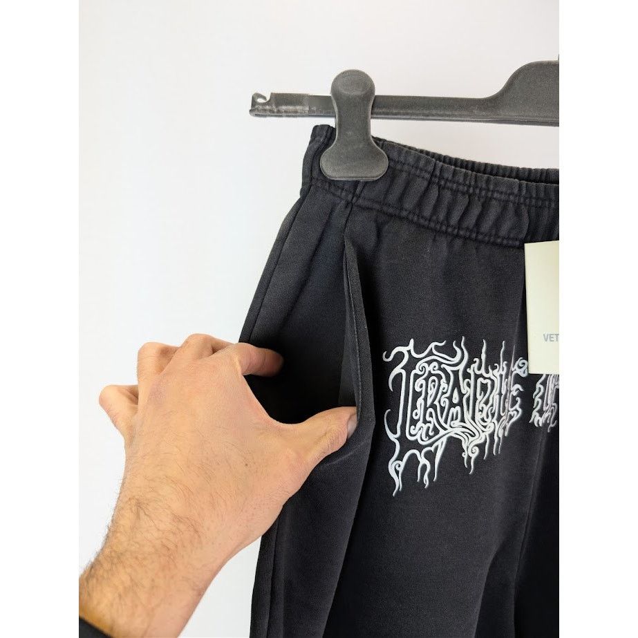Vetements o1rshd1 Sweatpants & Joggers in Black Size US 30 / EU 46 - 6 Thumbnail