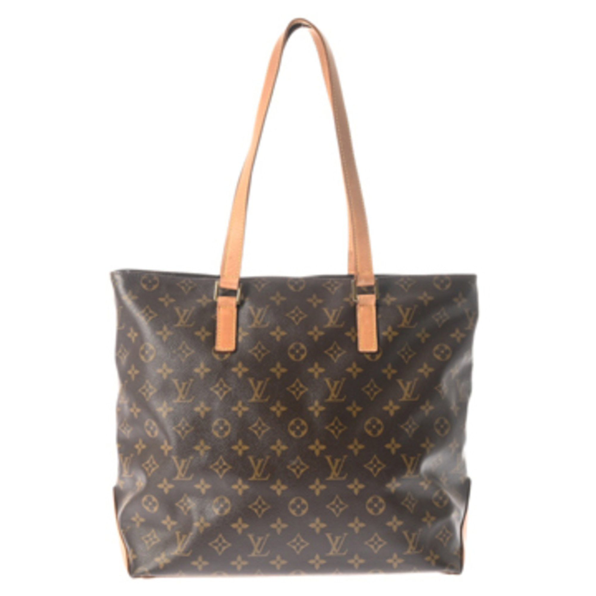 Louis Vuitton Monogram Cabas Maison Brown M51151 Women's Canvas Tote Bag