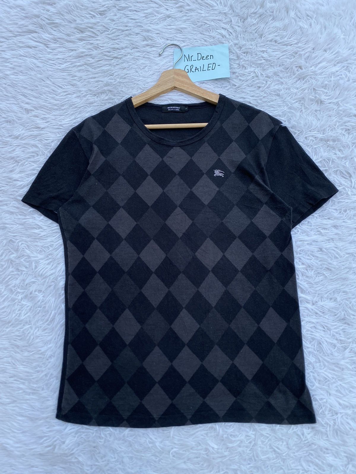Burberry Rare Vintage Burberry Checkered Tshirt Size US M / EU 48-50 / 2 - 1 Thumbnail