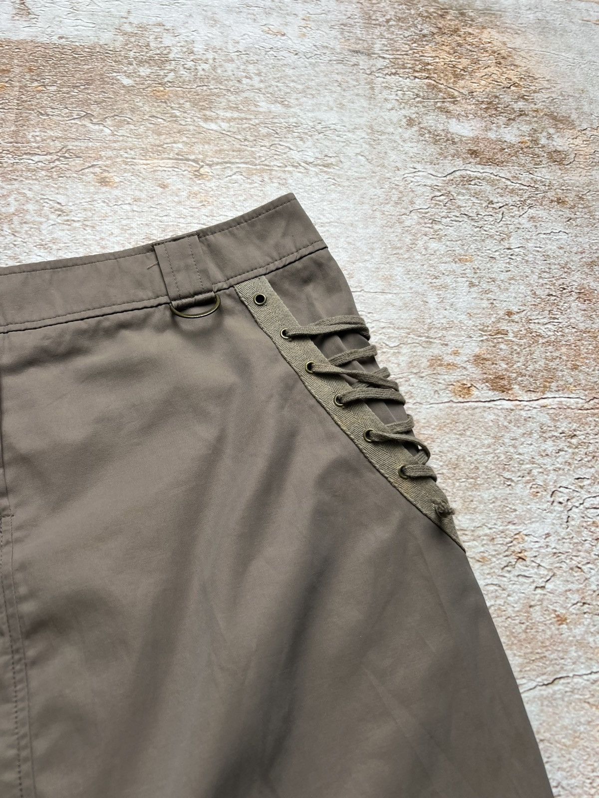 Vintage Vintage bondage mini skirt Size 28" / US 6 / IT 42 - 3 Thumbnail