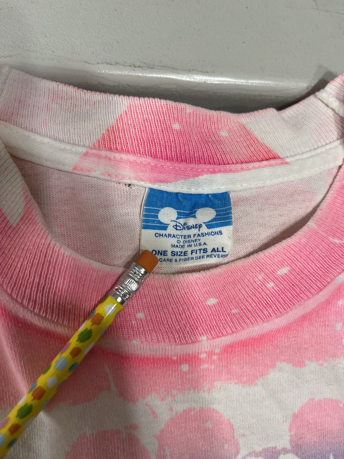 Disney × Vintage vintage 80s Mickey Mouse Disney all over print shirt Size US L / EU 52-54 / 3 - 3 Thumbnail
