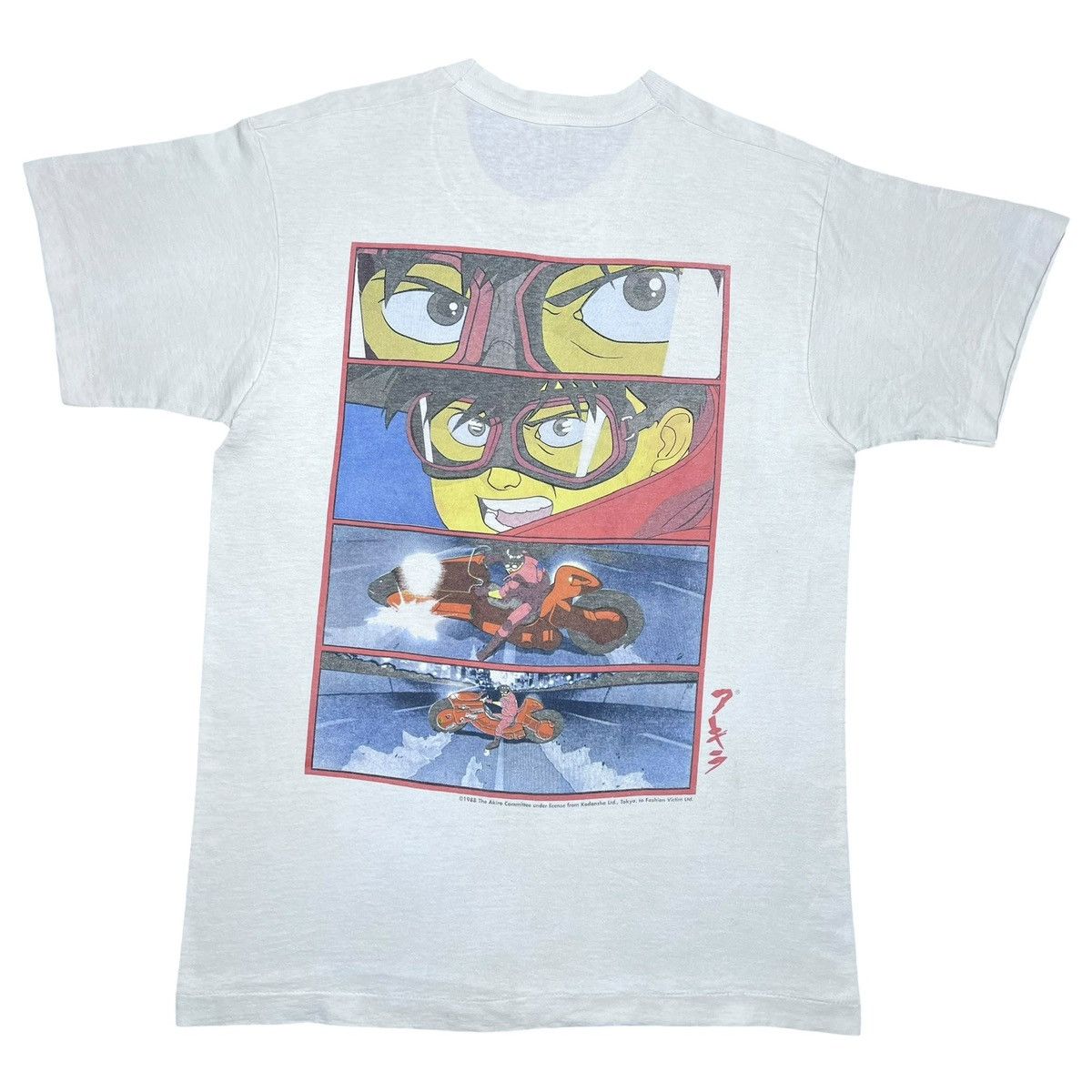 Other Vintage 1988 Akira Kaneda Biker Fashion Victim Anime T-Shirt Size US L / EU 52-54 / 3 - 2 Thumbnail
