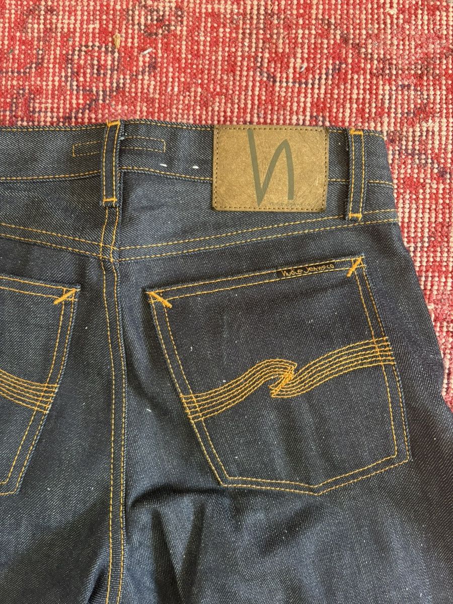 Nudie Jeans Nudie Wide Heidi Selvedge Denim Size 26" / US 2 / IT 38 - 4 Thumbnail