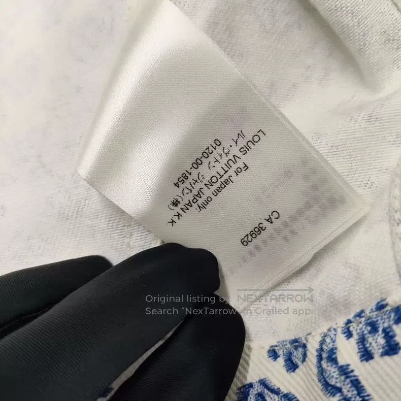 Louis Vuitton Louis Vuitton Leather label printed denim vest Size XS / US 0-2 / IT 36-38 - 7 Thumbnail
