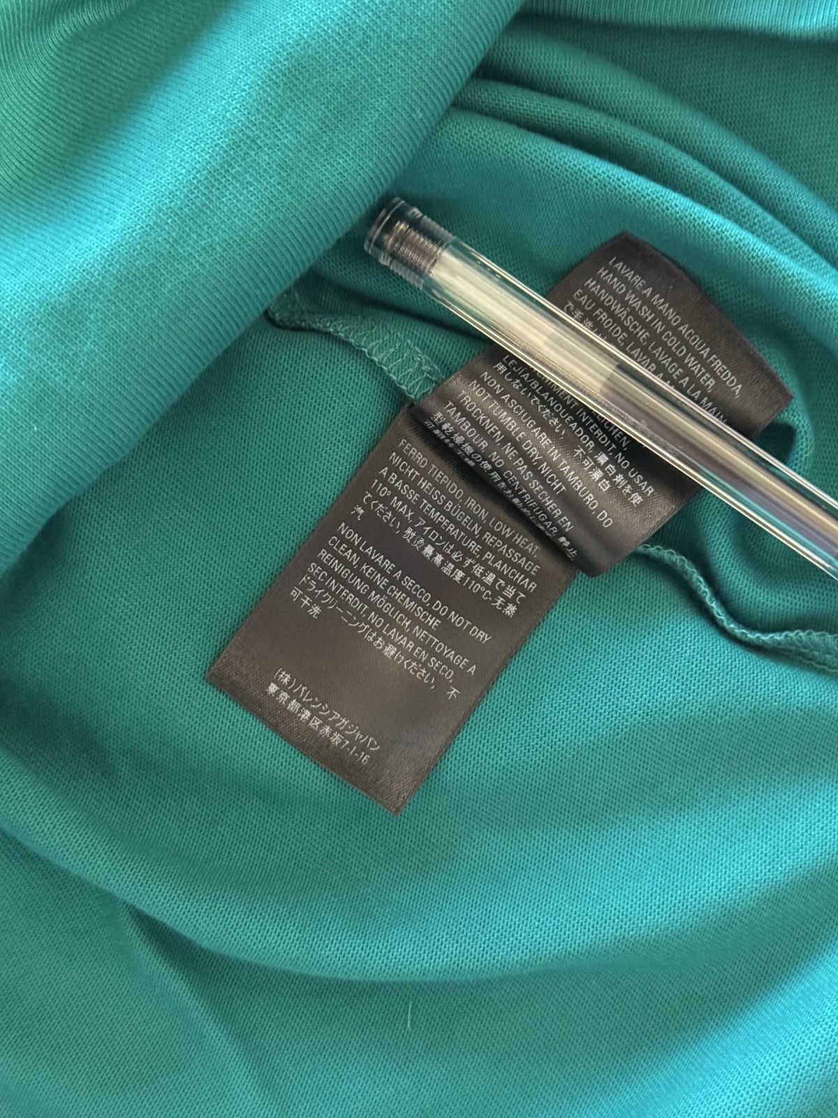 Balenciaga Balenciaga deep green t shirt Size US XS / EU 42 / 0 - 9 Thumbnail