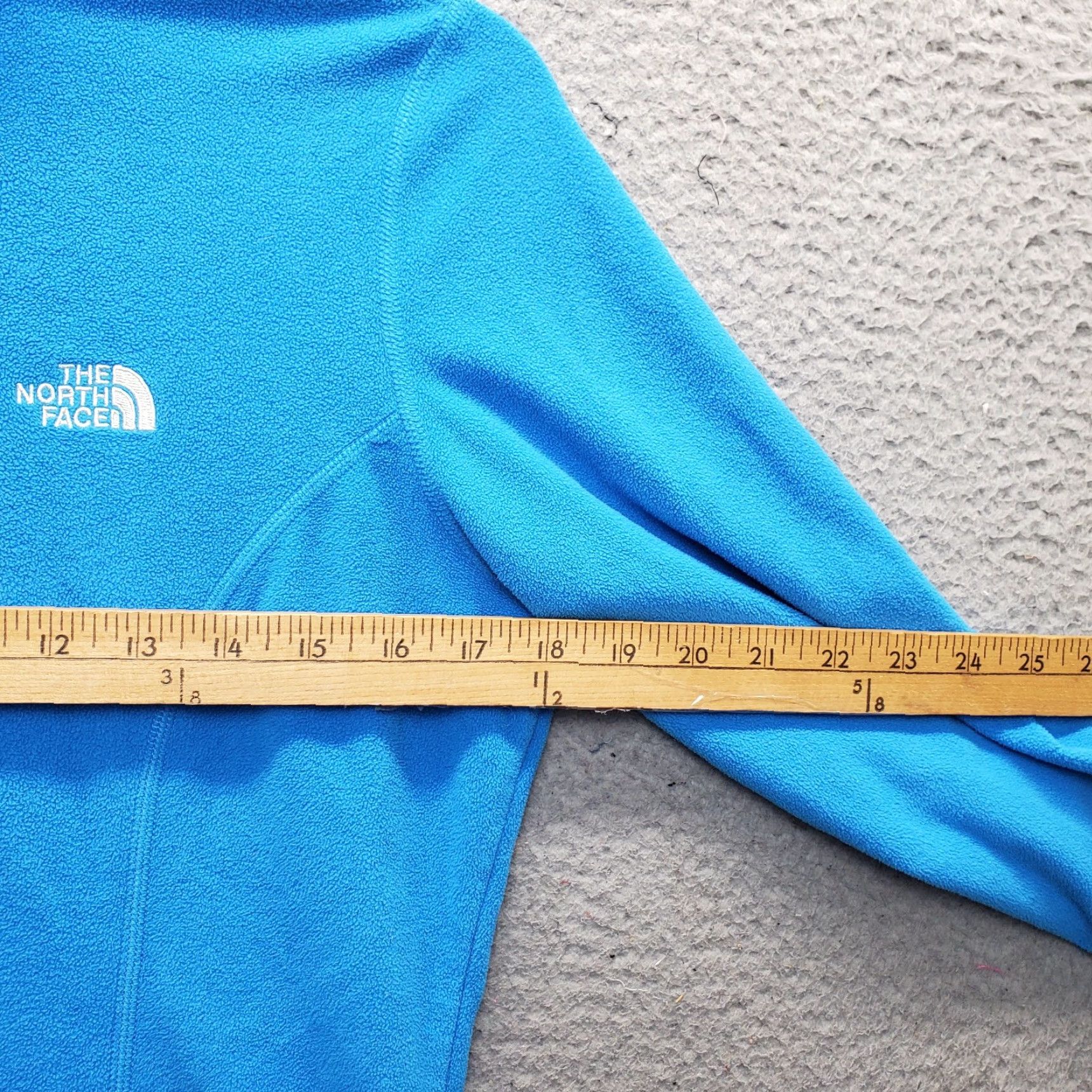 The North Face The North Face Fleece Sweatshirt Womens M Blue Long Sleeve Mock Neck Quarter Zip Size M / US 6-8 / IT 42-44 - 4 Thumbnail