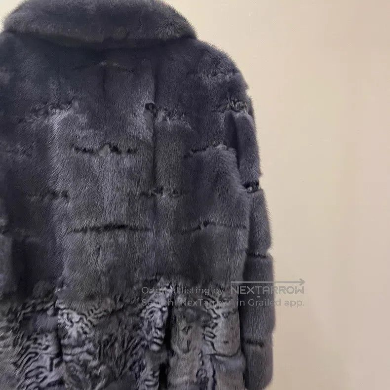 Fendi Fendi Lamb fur and leather shearling coat Size XS / US 0-2 / IT 36-38 - 4 Thumbnail