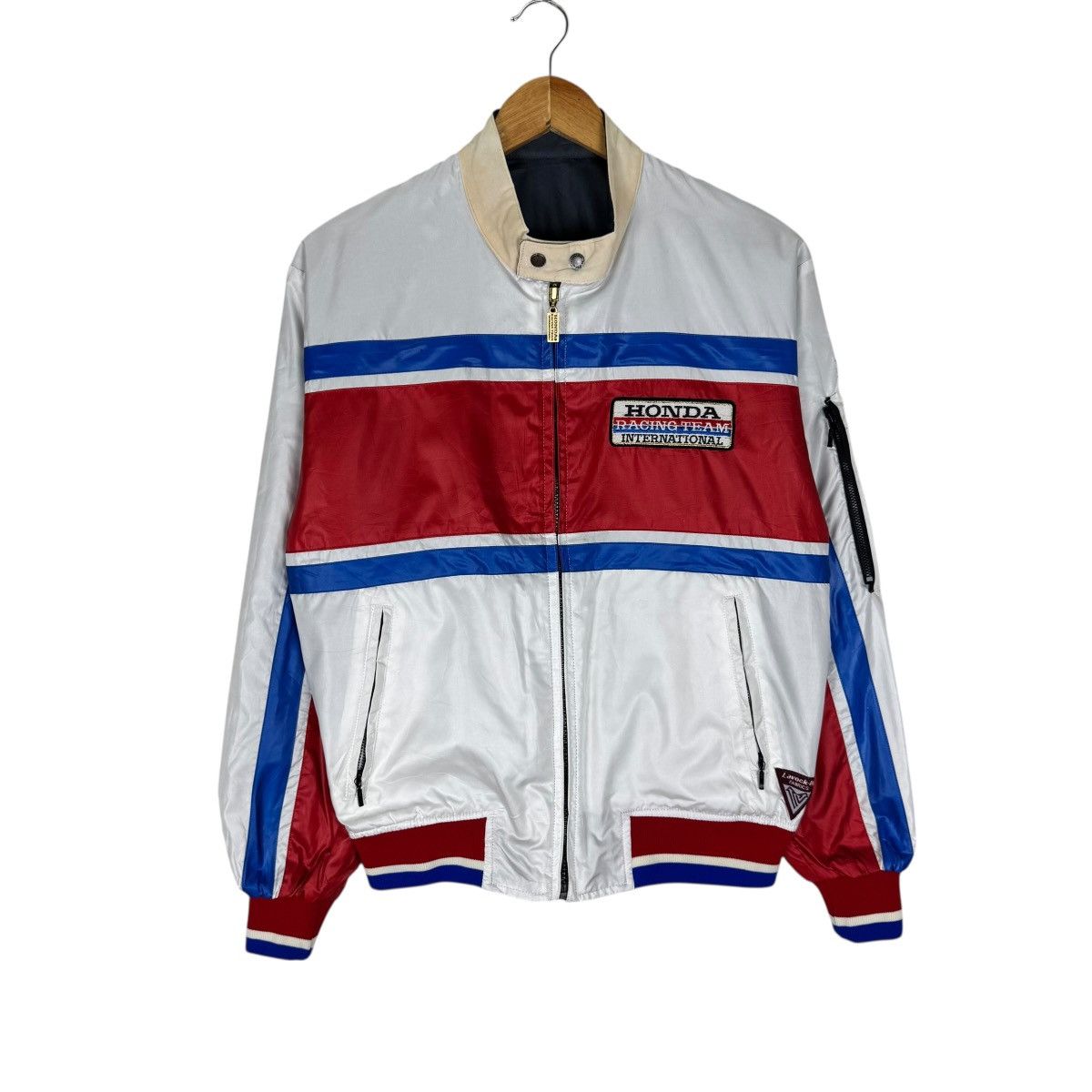 Honda 🔥80s HONDA RACING TEAM REVERSIBLE JACKET Size US M / EU 48-50 / 2 - 3 Thumbnail