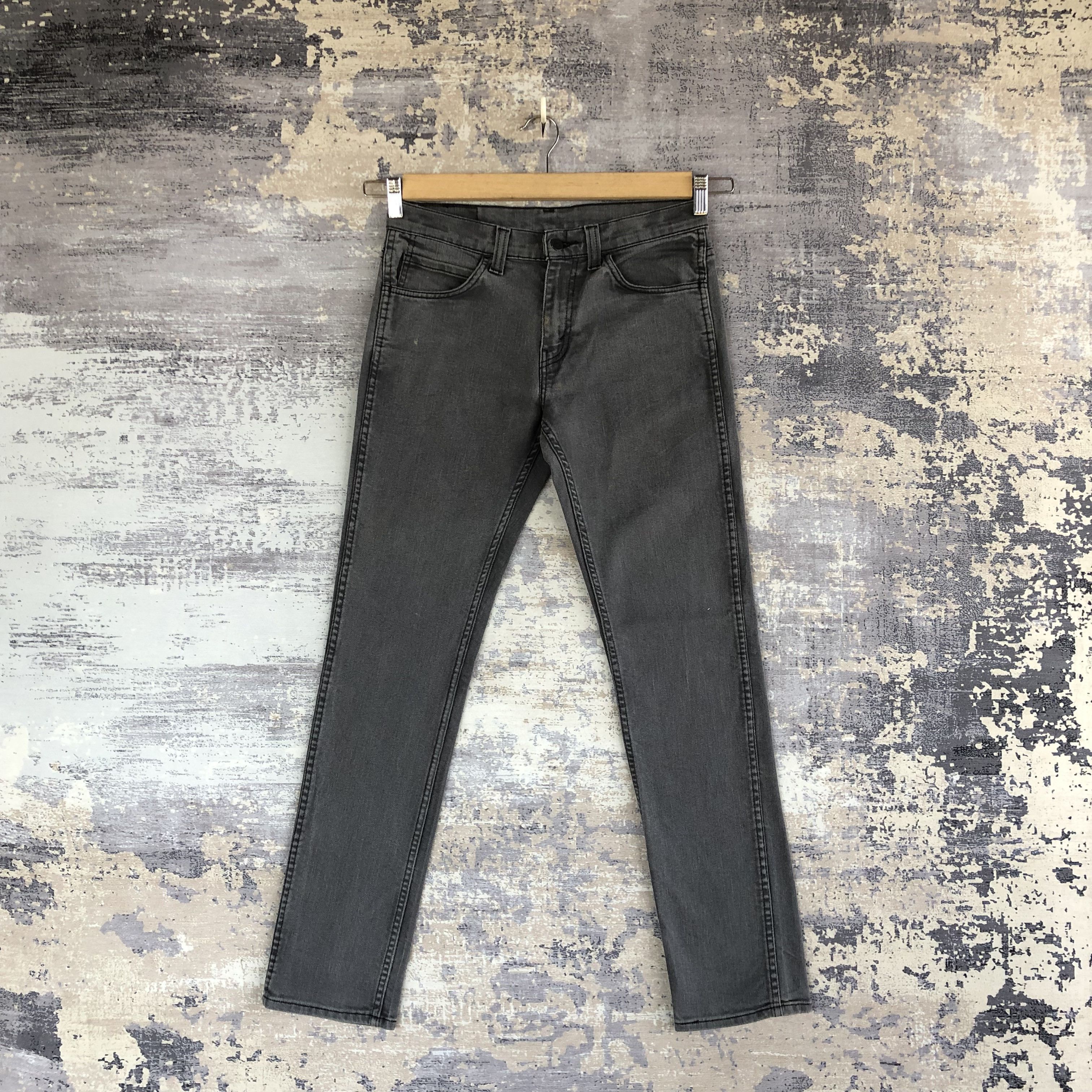 Levi's Vintage Levis Ash Grey Jeans Levi's Faded Skinny Denim Size 28" / US 6 / IT 42 - 1 Thumbnail