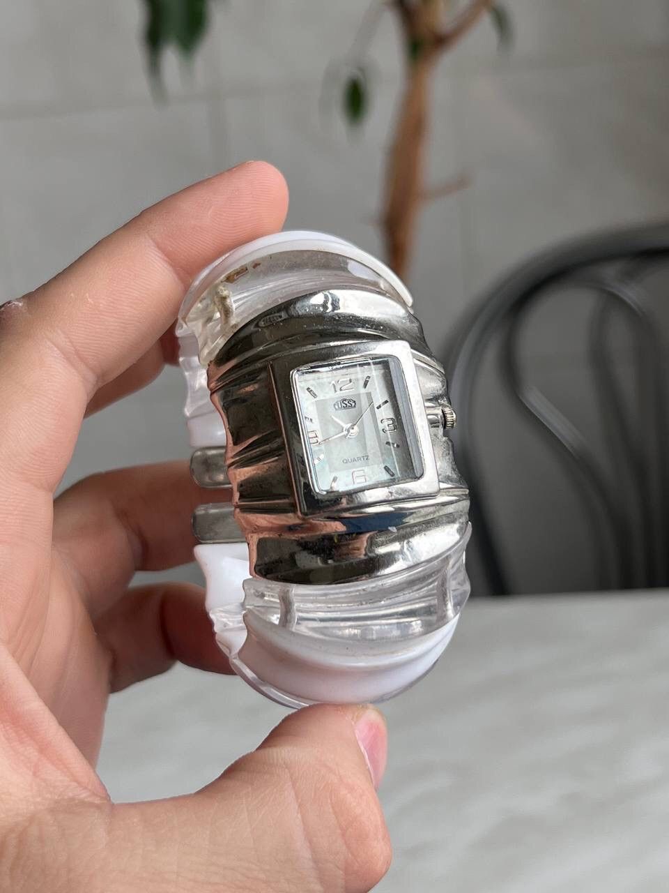 Japanese Brand × Vintage Vintage Bracelet Chunky Japanese style futuristic Watch Size ONE SIZE - 3 Thumbnail