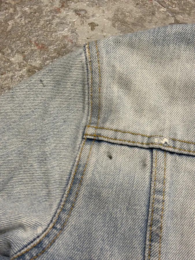 Helmut Lang 1990s Helmut Lang Blue Denim Distressed Jacket Size S / US 4 / IT 40 - 8 Thumbnail