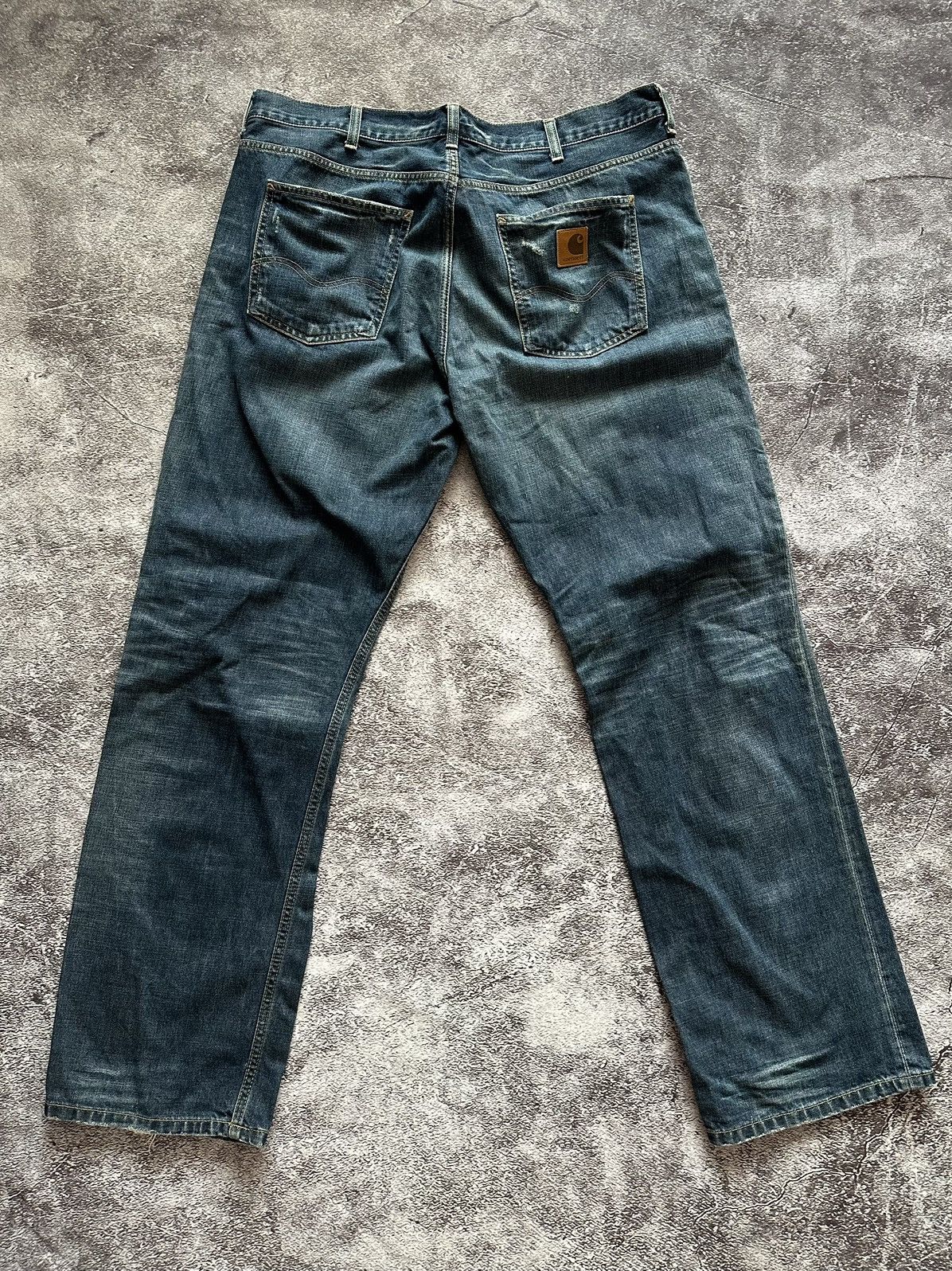 Carhartt Vintage carhartt jeans baggy Size US 38 / EU 54 - 3 Thumbnail