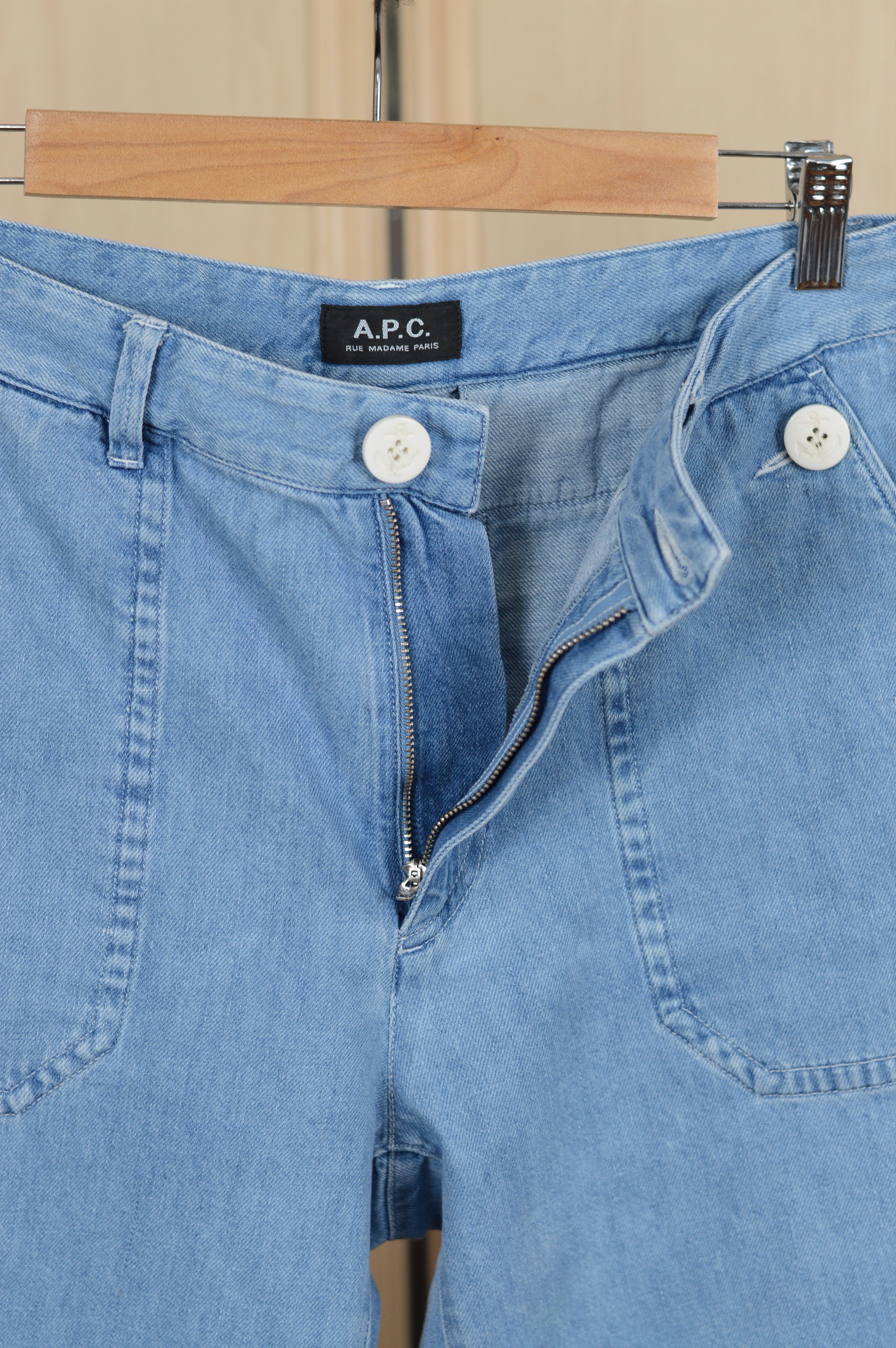A.P.C. APC boyfriend wide leg jeans Size 30" / US 8 / IT 44 - 7 Thumbnail
