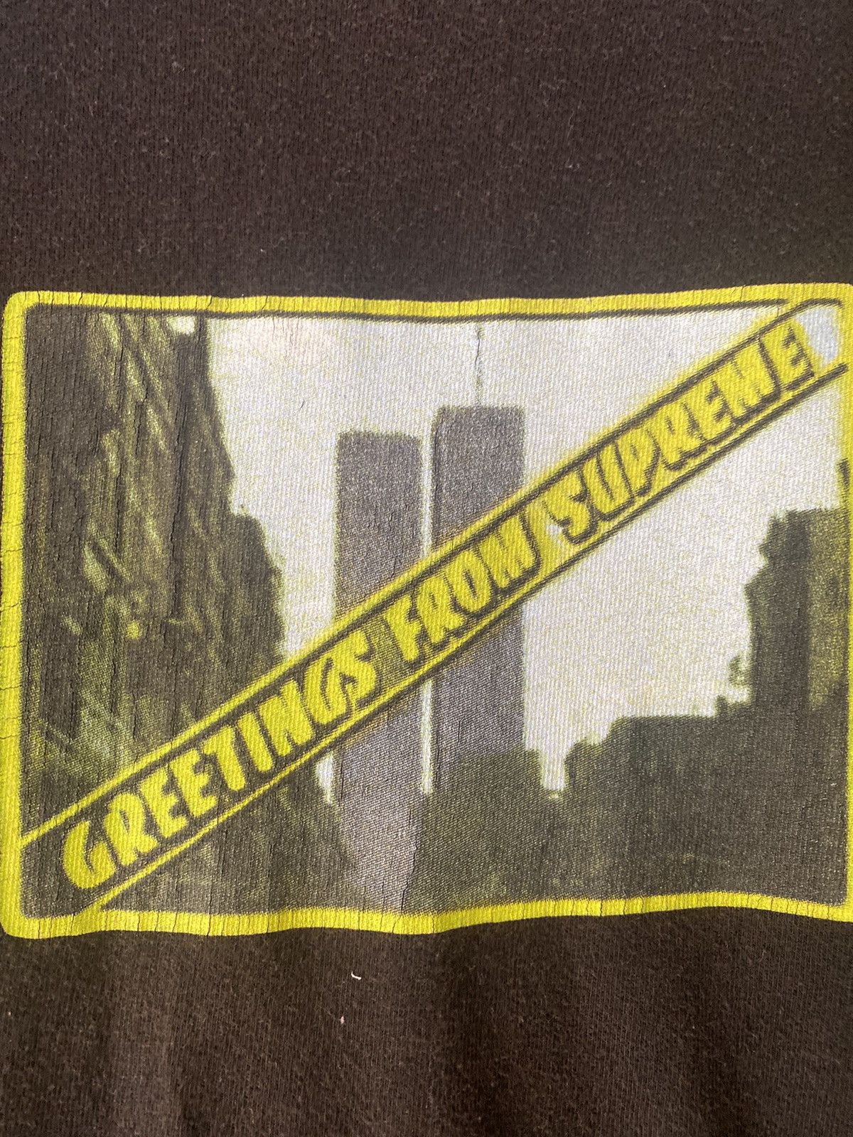 Supreme Supreme Greetings Tee Size US L / EU 52-54 / 3 - 2 Thumbnail