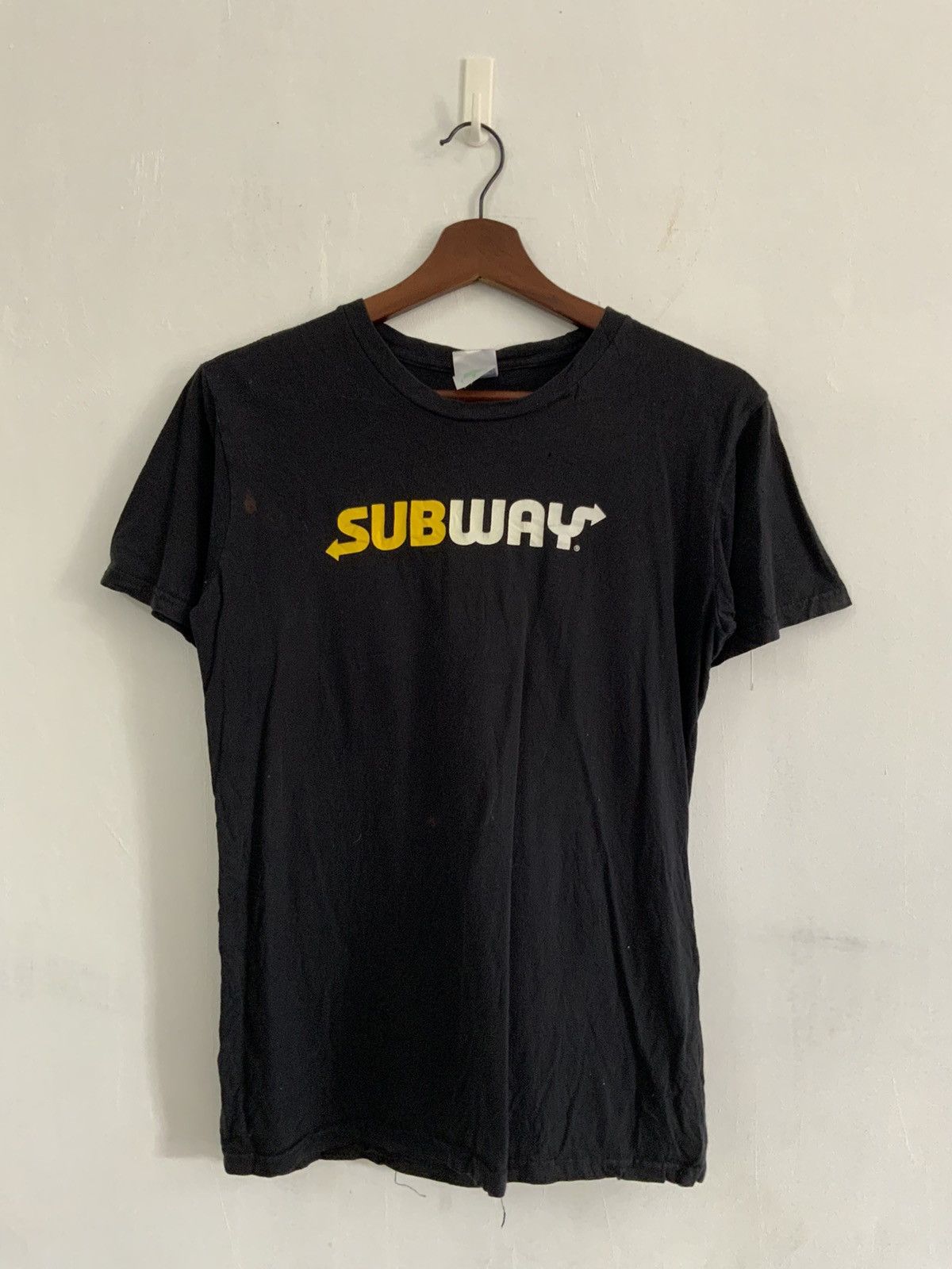 Japanese Brand Subway Black Tee Size US S / EU 44-46 / 1 - 1 Thumbnail