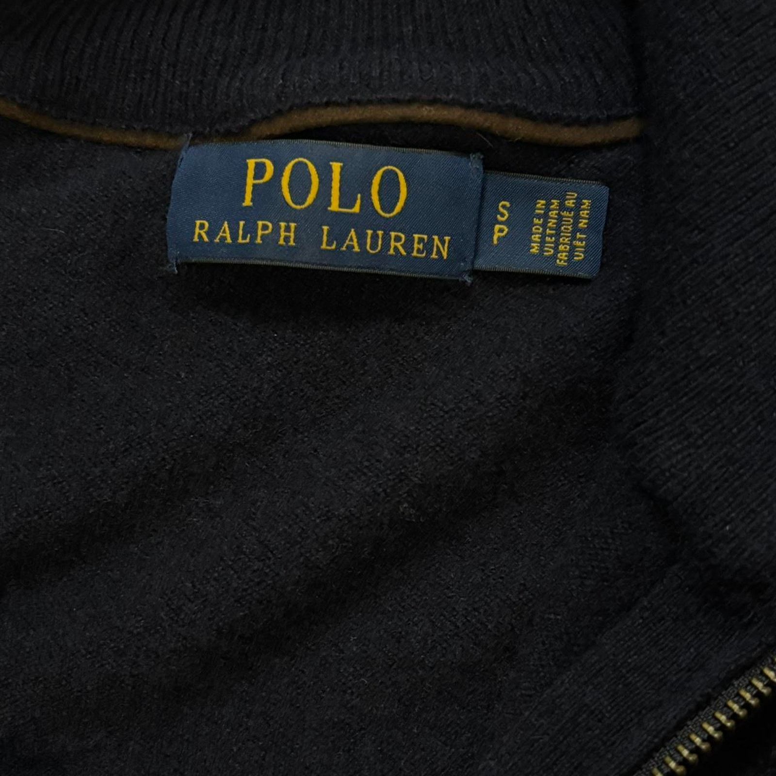 Polo Ralph Lauren Navy Polo Ralph Lauren Quarter Zip Wool Size Small. Size US S / EU 44-46 / 1 - 5 Thumbnail