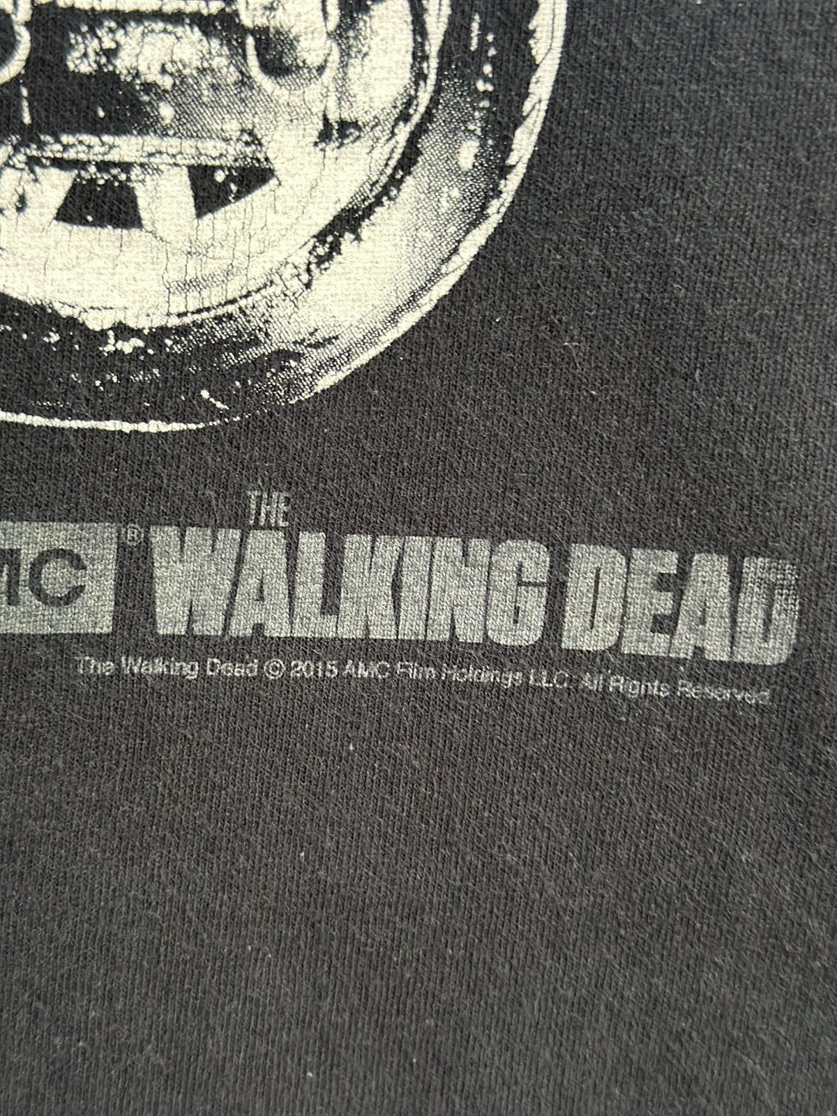 Gildan × Vintage Vintage The Walking Dead Fight Or Die Faded Tee Size US L / EU 52-54 / 3 - 3 Thumbnail