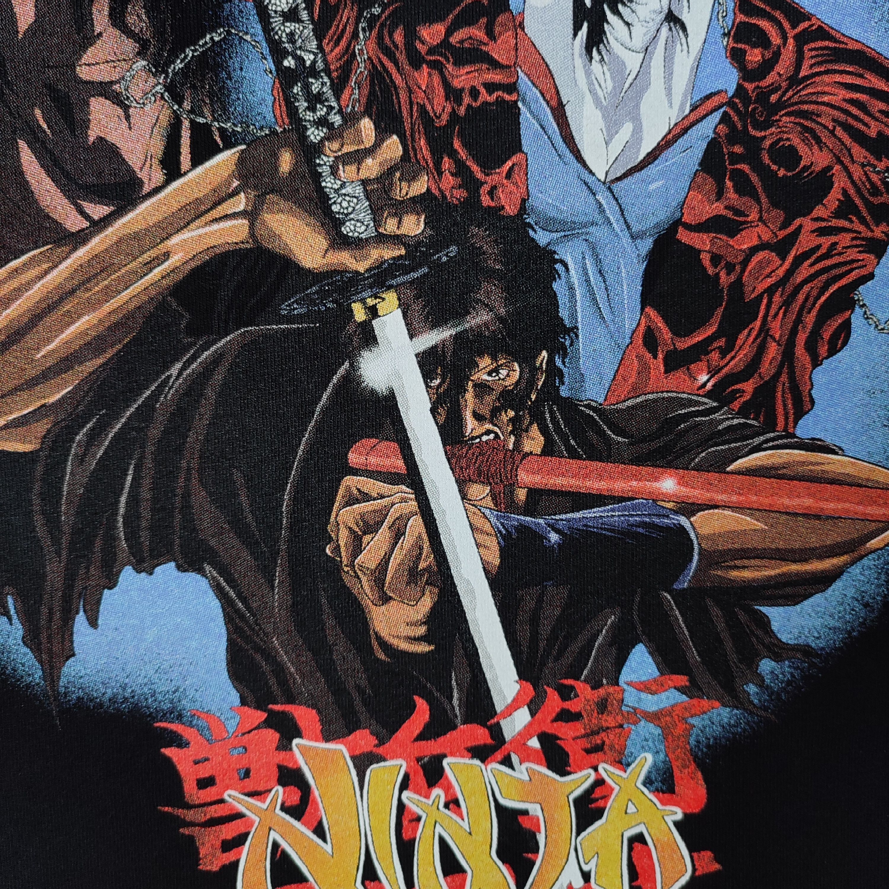 Anime × Japanese Brand × Vintage ANIME NINJA SCROLL JUBEI KIBAGAMI T SHIRT RARE Size US L / EU 52-54 / 3 - 3 Thumbnail