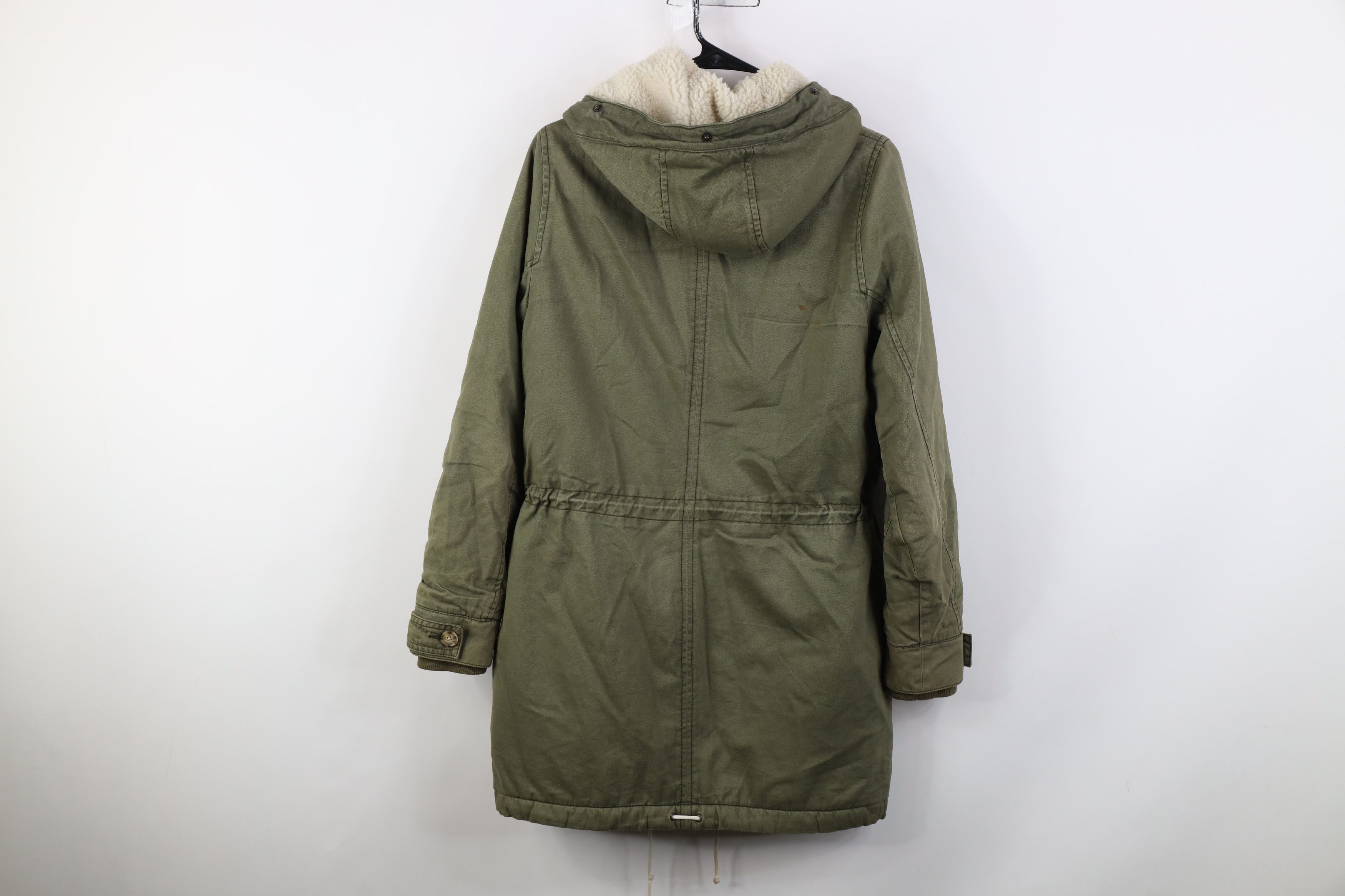 Abercrombie & Fitch Vintage Y2K Abercrombie & Fitch Lined Military Parka Jacket Size S / US 4 / IT 40 - 14 Thumbnail
