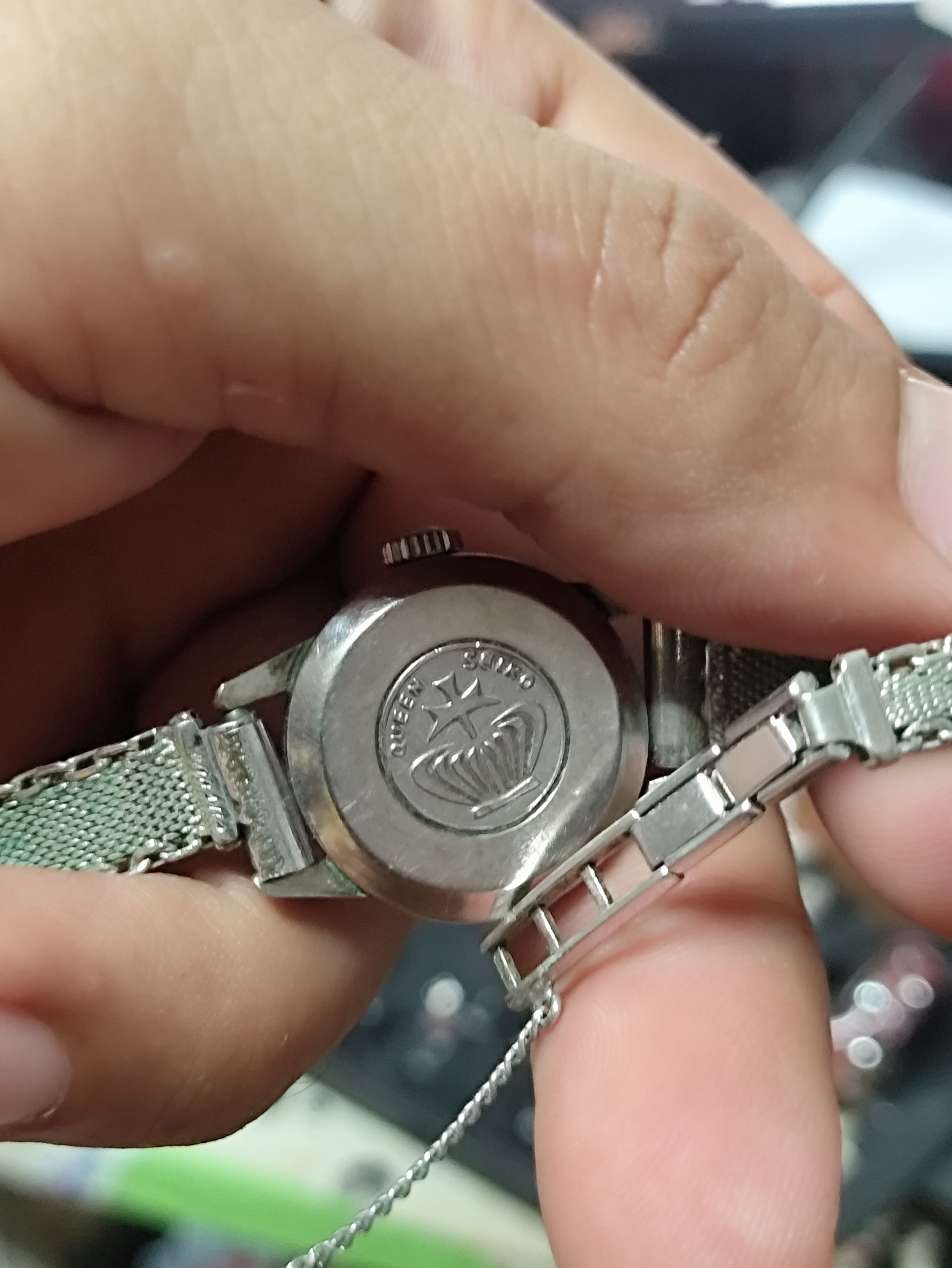 Seiko Queen Seiko Diamond 23 Jewels Engine JAPAN VERY RARE Size ONE SIZE - 7 Thumbnail