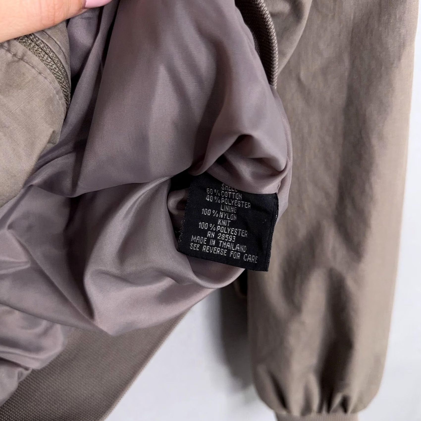 Members Only VINTAGE Members Only Jacket Mens 42 Beige Windbreaker Bomber Cafe Racer Size US XS / EU 42 / 0 - 3 Thumbnail