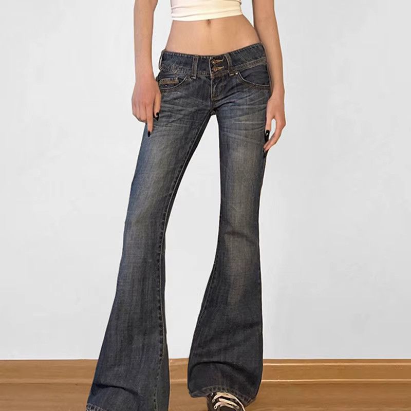 Japanese Brand Vintage Flared Jeans Size 30" / US 8 / IT 44 - 3 Thumbnail