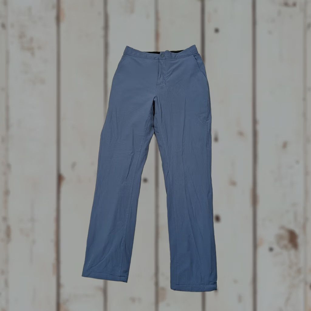 Mountain Hardwear Mountain Hardwear Pants Mens Small Blue Fleece Lined Softshell Snow Insulated Size US 29 - 1 Thumbnail