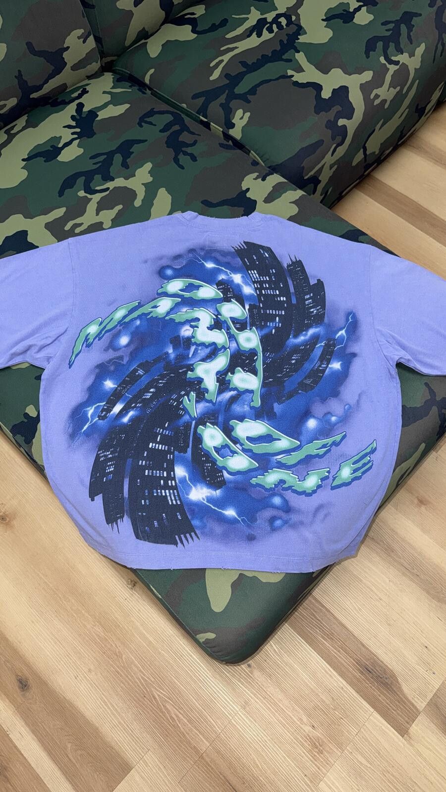 Godspeed Godspeed Purple Wash Liberty Tears Tee Size US M / EU 48-50 / 2 - 3 Thumbnail