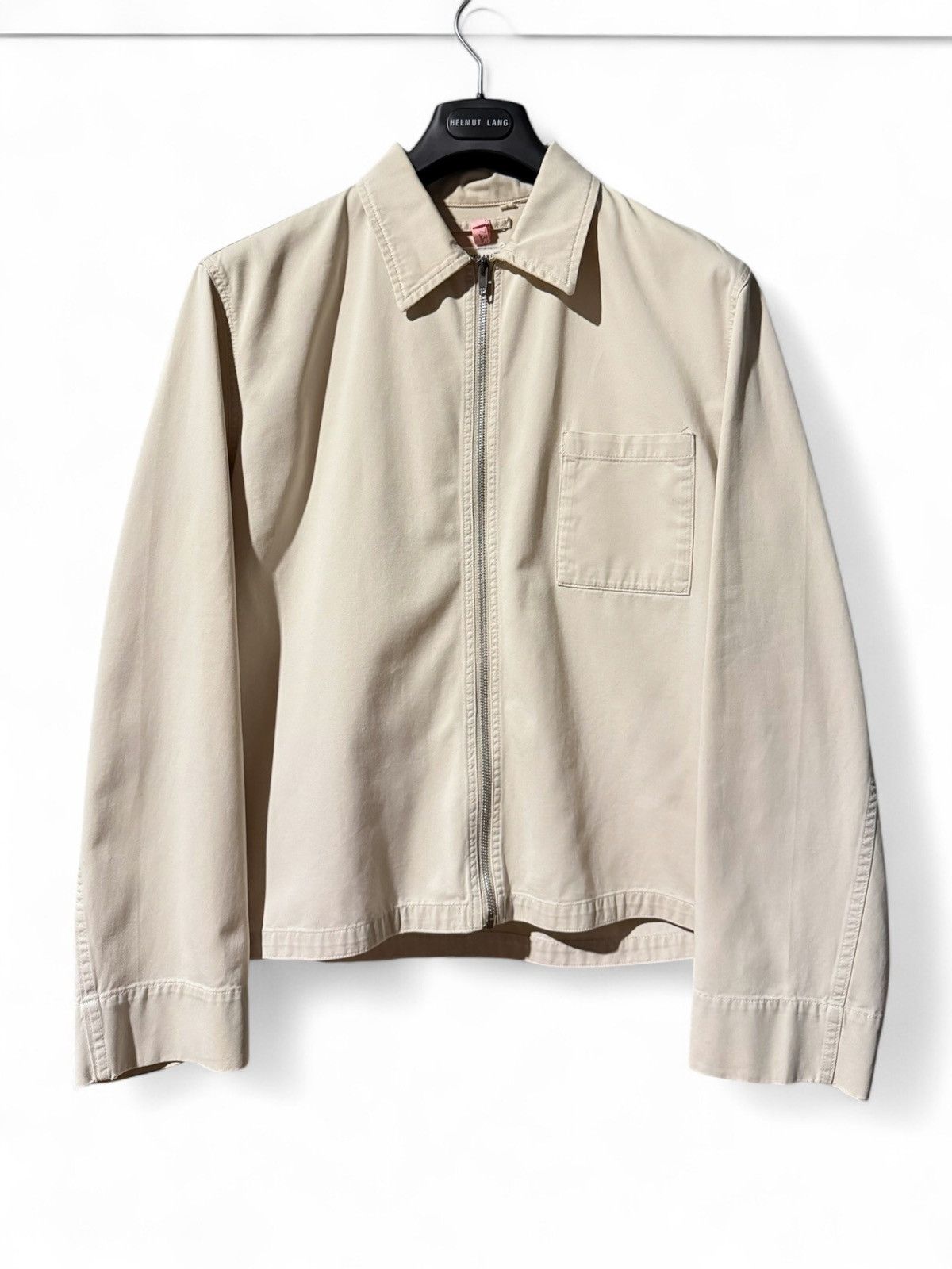 Pre-owned Helmut Lang S/s 00' One Pocket Blouson In White