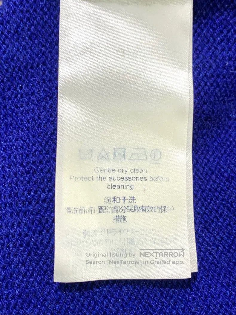 Louis Vuitton Louis Vuitton 22 Blue Logo monogrammed striped intarsia ca Size US M / EU 48-50 / 2 - 7 Thumbnail
