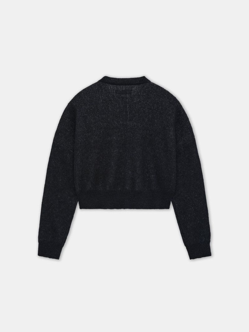 Amiri o1s1wg110126 Crewneck Sweater in Black Size XL / US 12-14 / IT 48-50 - 2 Thumbnail
